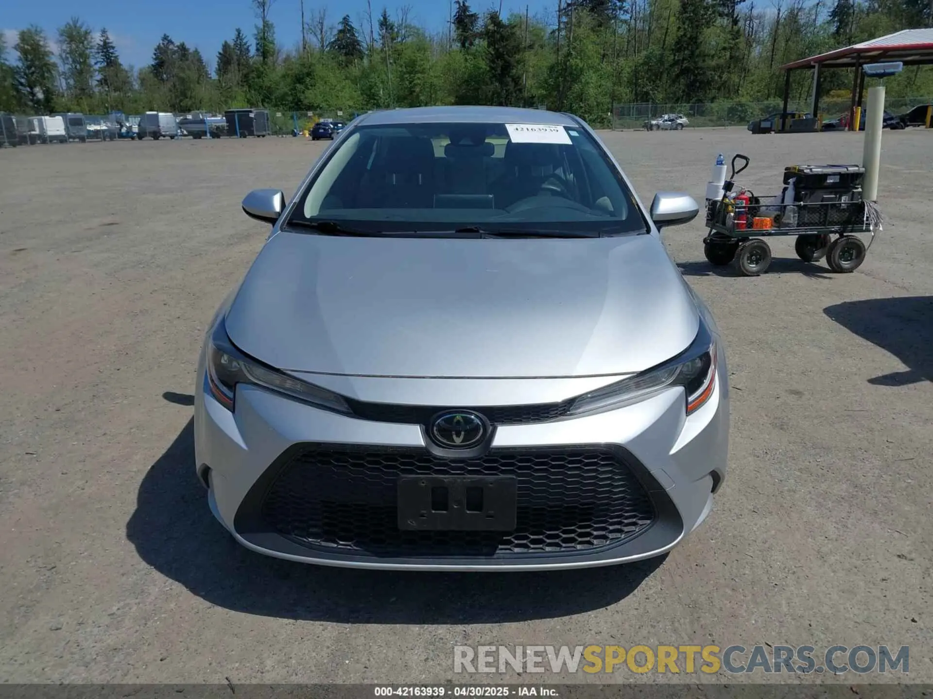12 Фотография поврежденного автомобиля JTDEPRAE4LJ024042 TOYOTA COROLLA 2020