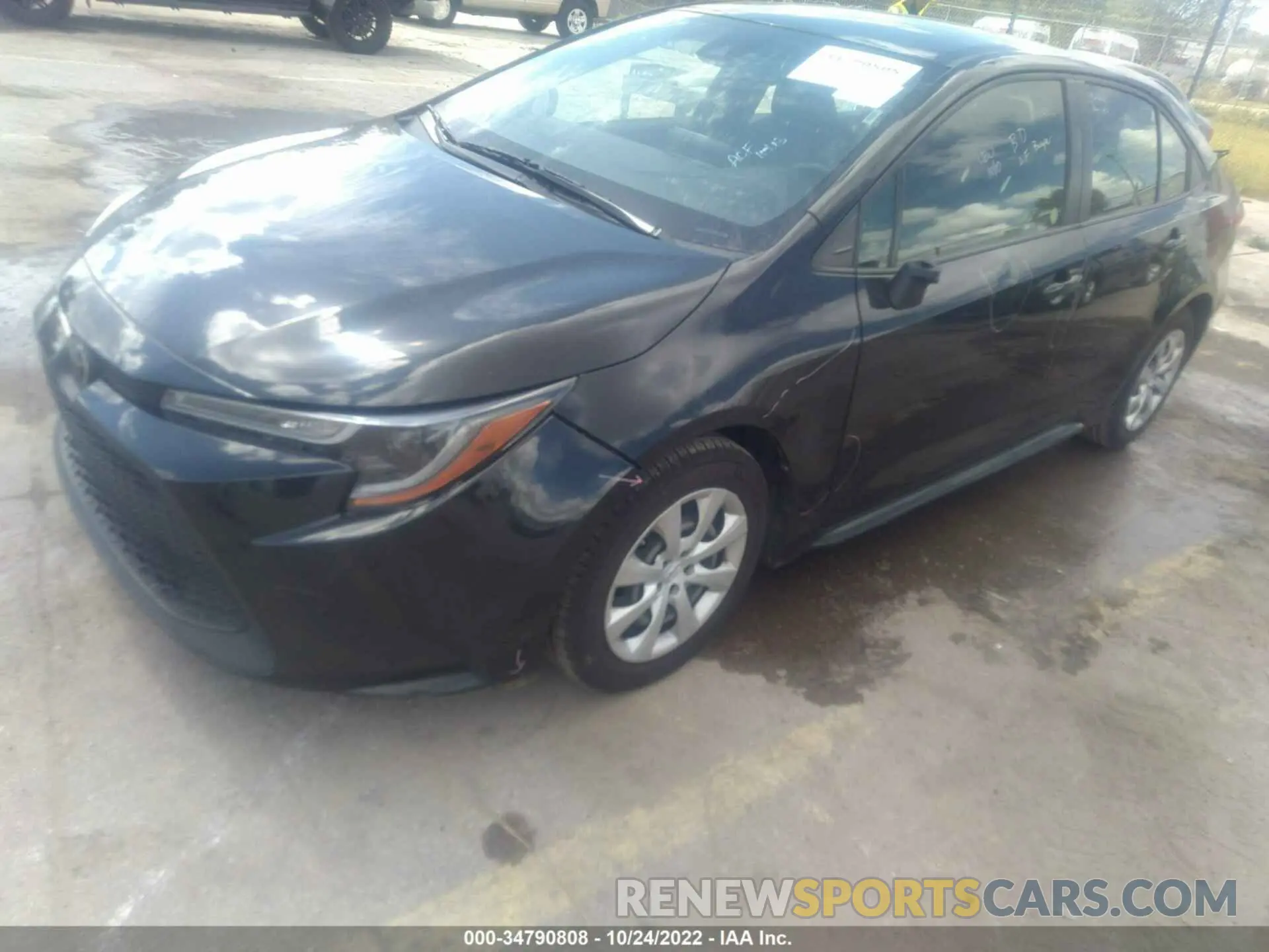 6 Photograph of a damaged car JTDEPRAE4LJ024364 TOYOTA COROLLA 2020