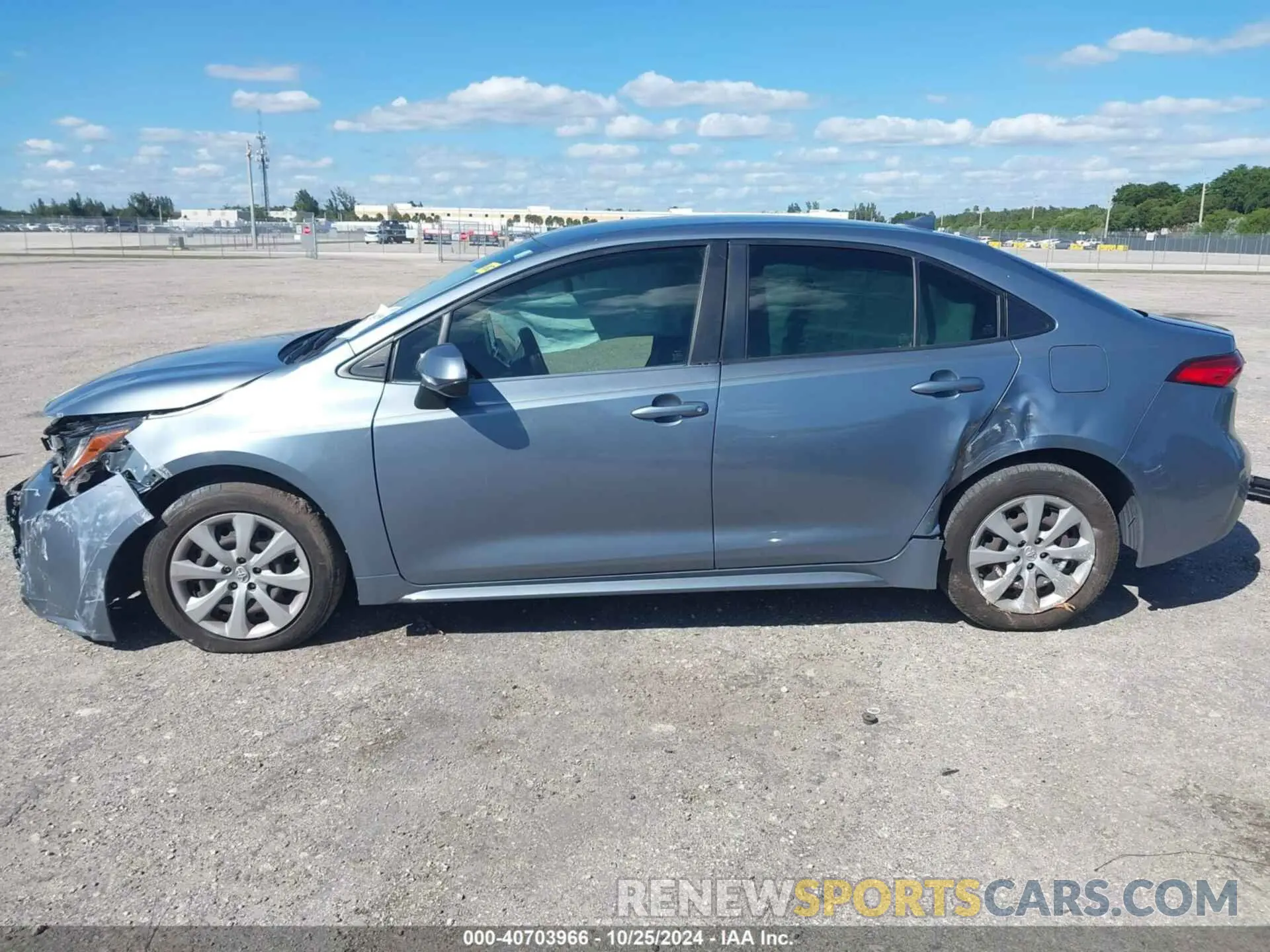 15 Photograph of a damaged car JTDEPRAE4LJ026373 TOYOTA COROLLA 2020