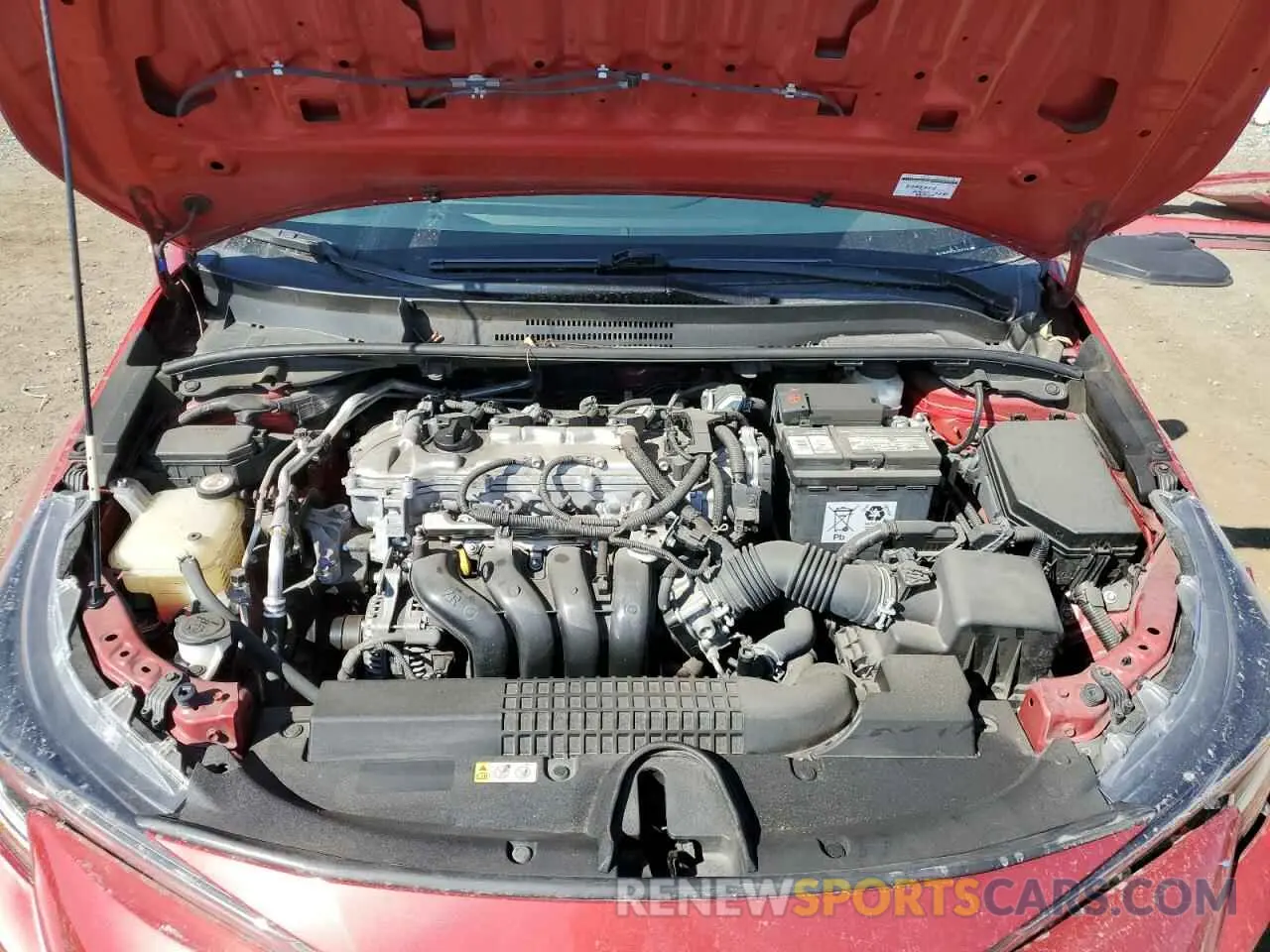 11 Фотография поврежденного автомобиля JTDEPRAE4LJ029256 TOYOTA COROLLA 2020