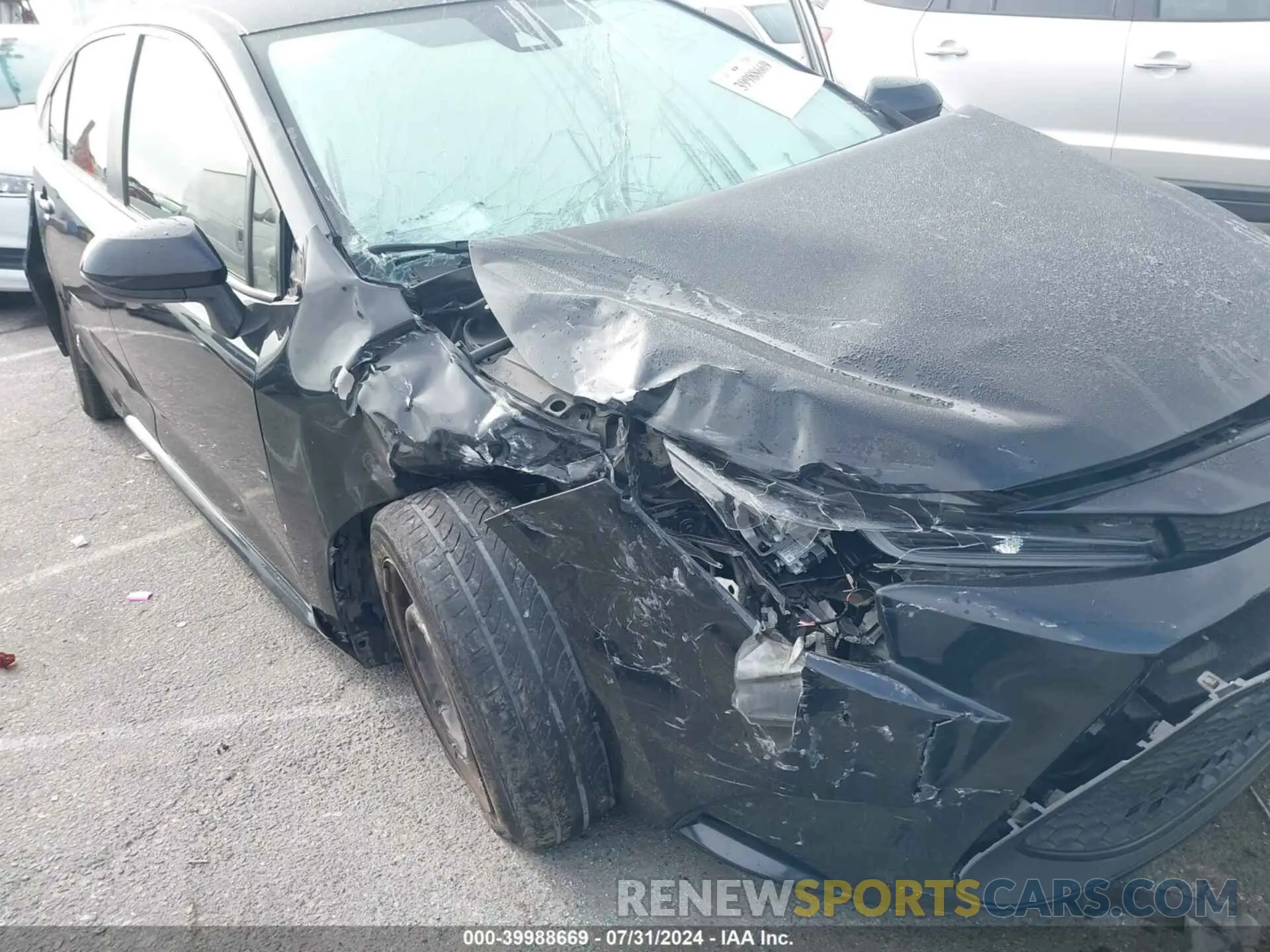 6 Photograph of a damaged car JTDEPRAE4LJ032920 TOYOTA COROLLA 2020