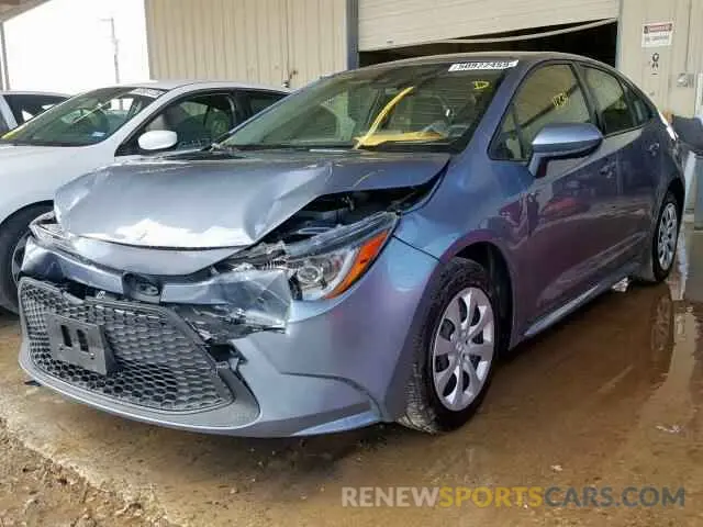2 Photograph of a damaged car JTDEPRAE4LJ033324 TOYOTA COROLLA 2020