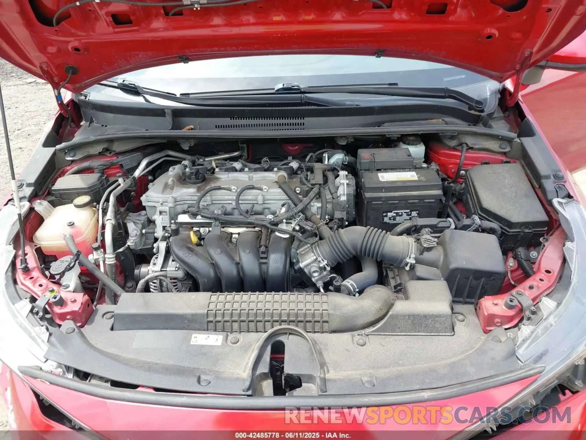 10 Фотография поврежденного автомобиля JTDEPRAE4LJ034201 TOYOTA COROLLA 2020