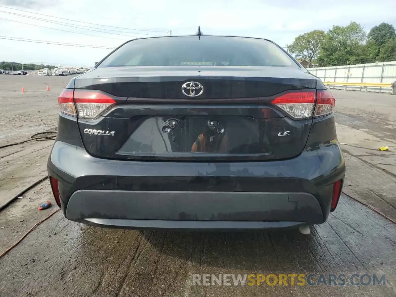 6 Photograph of a damaged car JTDEPRAE4LJ040628 TOYOTA COROLLA 2020