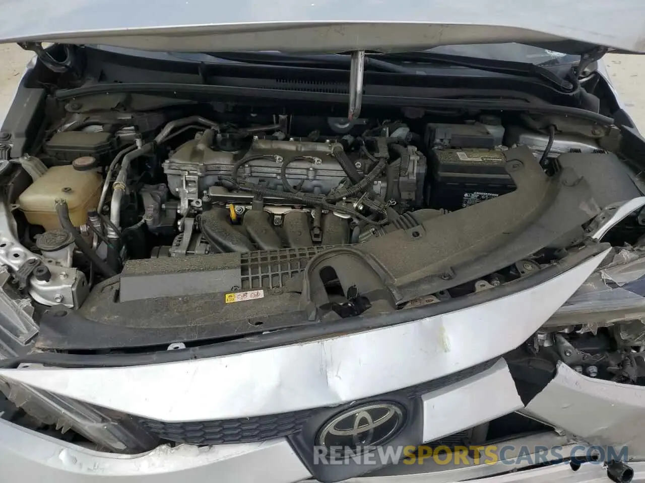 11 Photograph of a damaged car JTDEPRAE4LJ049877 TOYOTA COROLLA 2020