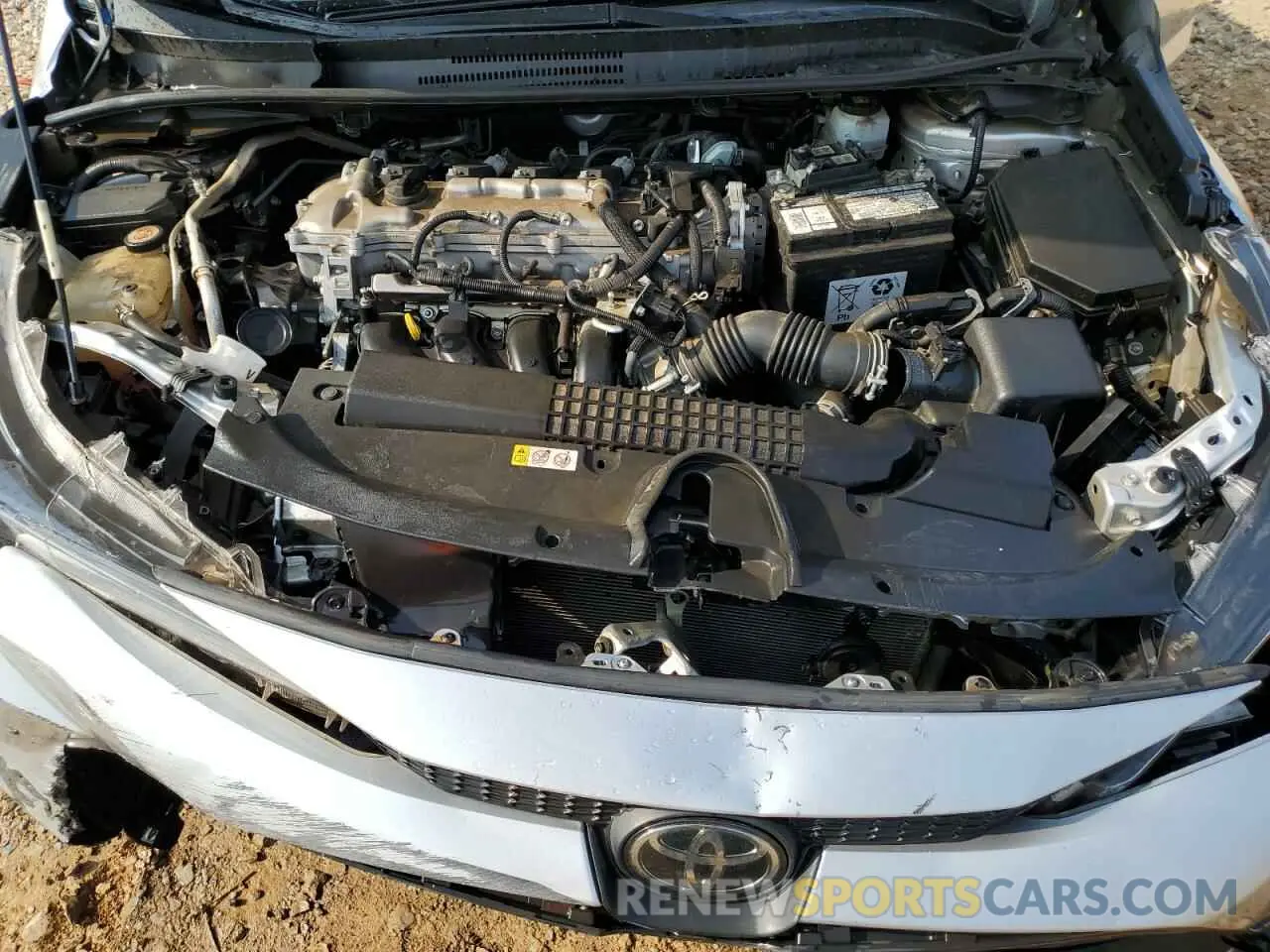 11 Photograph of a damaged car JTDEPRAE4LJ052570 TOYOTA COROLLA 2020