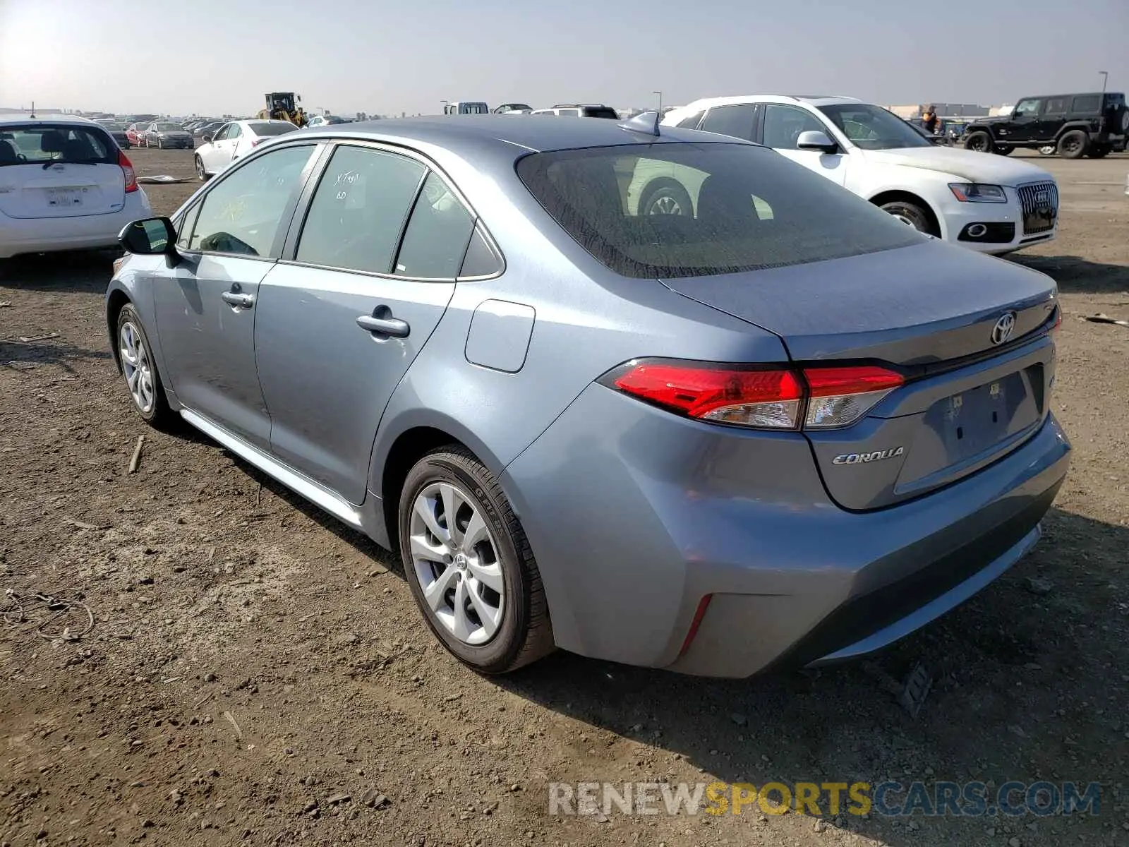 3 Photograph of a damaged car JTDEPRAE4LJ052956 TOYOTA COROLLA 2020
