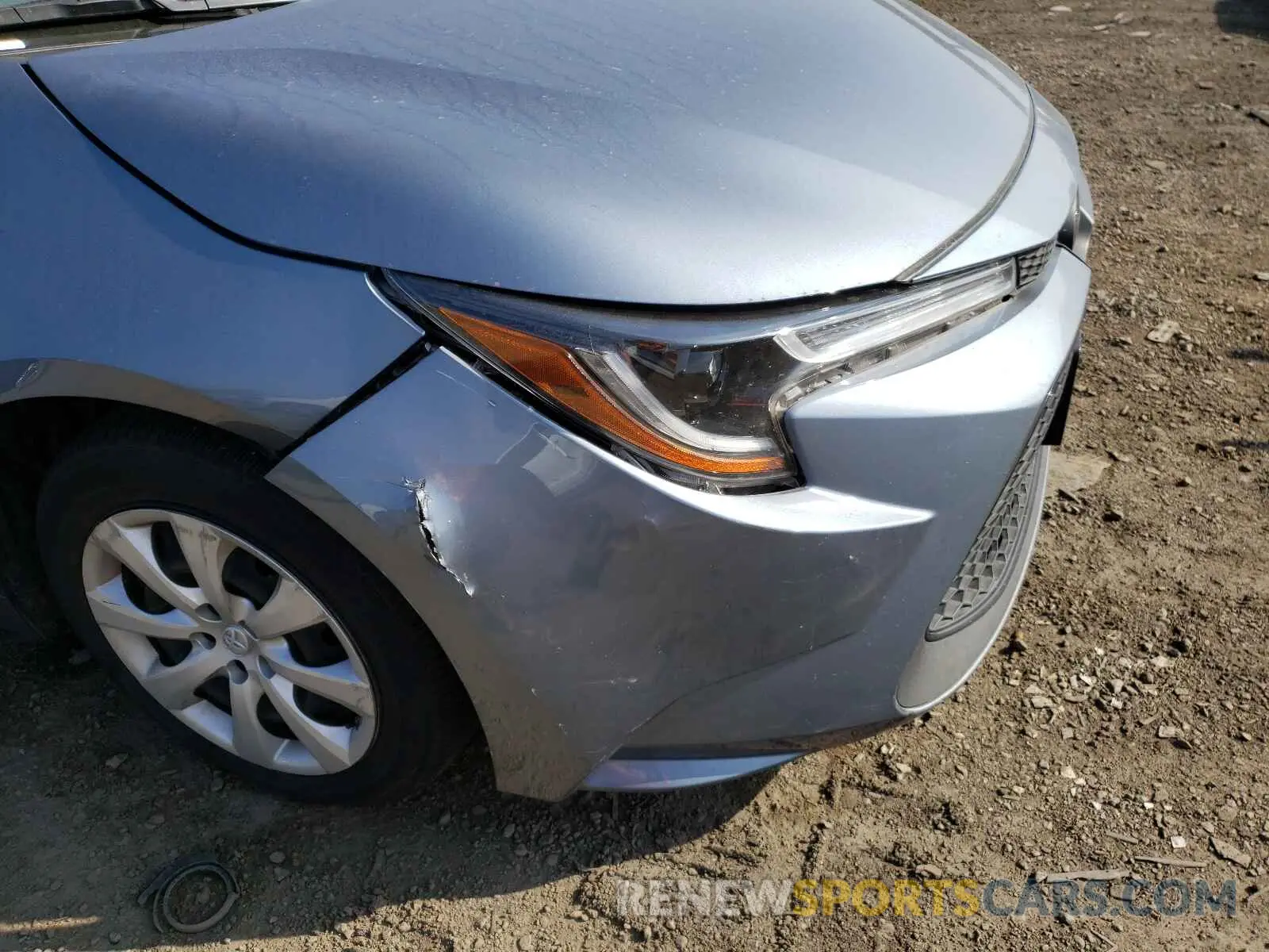 9 Photograph of a damaged car JTDEPRAE4LJ052956 TOYOTA COROLLA 2020