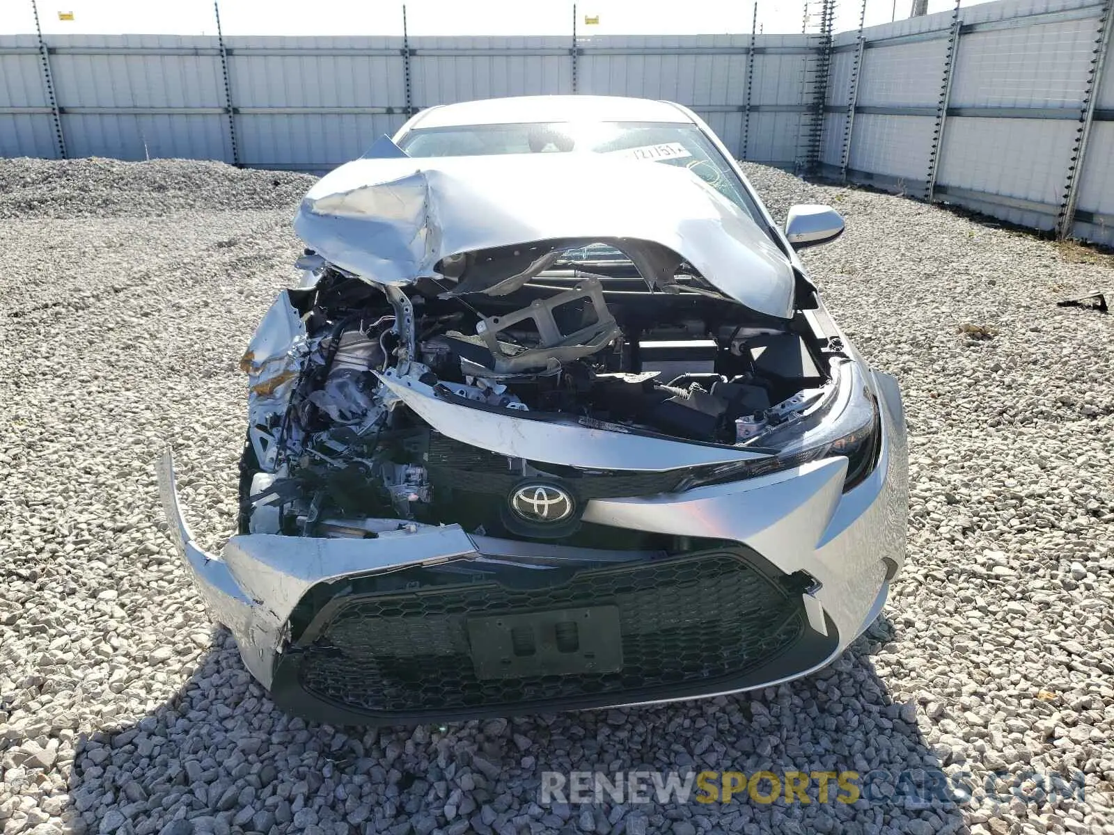 9 Photograph of a damaged car JTDEPRAE4LJ053525 TOYOTA COROLLA 2020