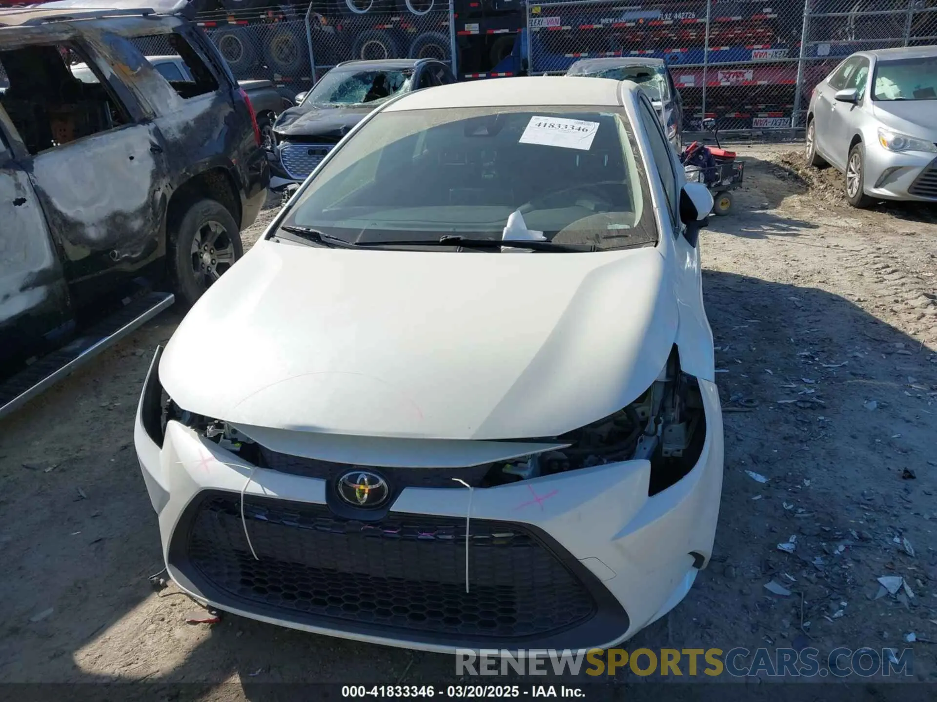12 Фотография поврежденного автомобиля JTDEPRAE4LJ057655 TOYOTA COROLLA 2020