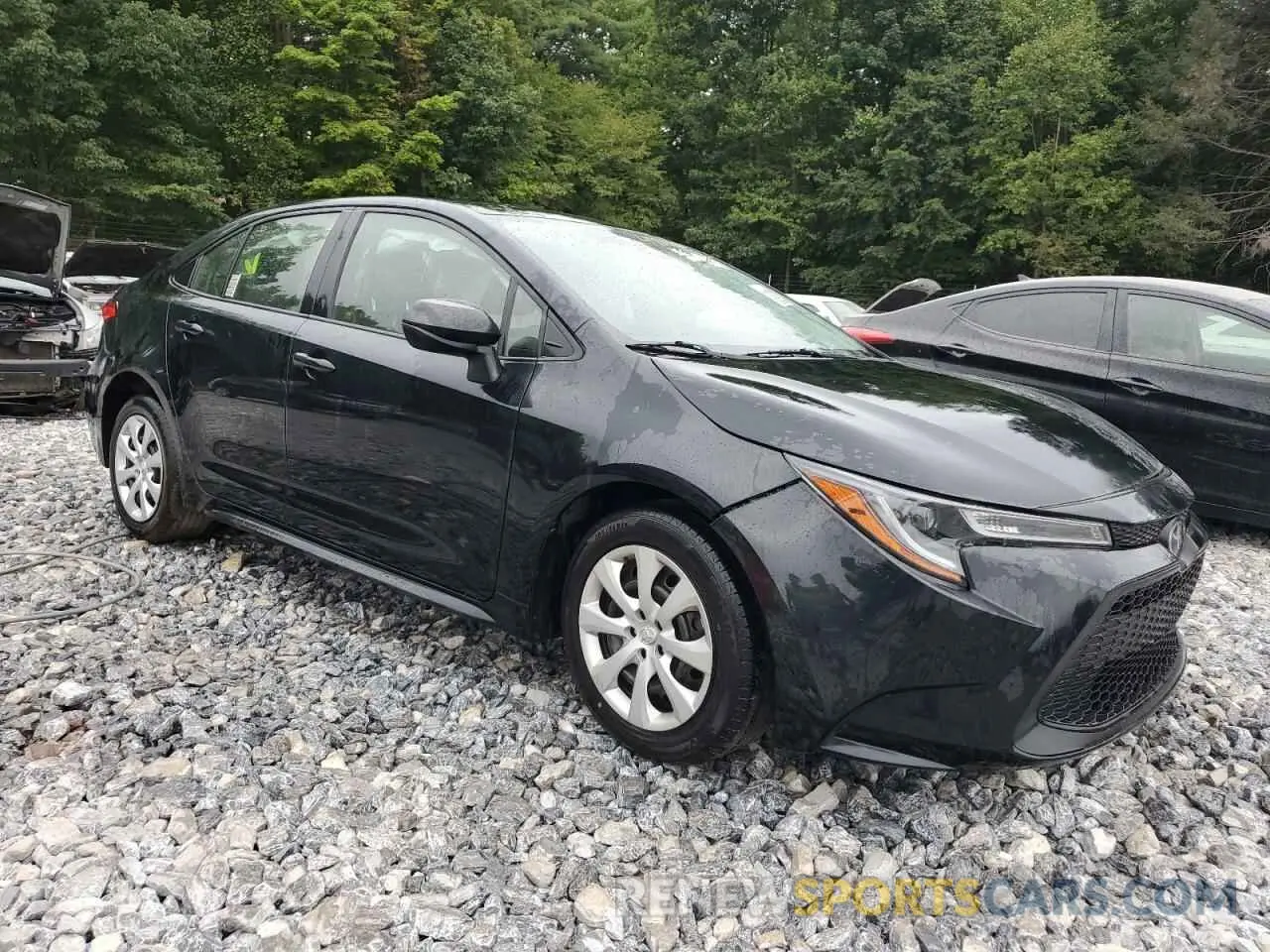 4 Photograph of a damaged car JTDEPRAE4LJ061883 TOYOTA COROLLA 2020