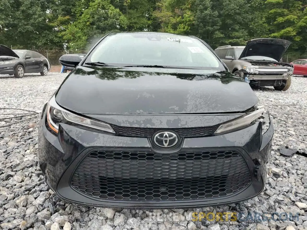 5 Photograph of a damaged car JTDEPRAE4LJ061883 TOYOTA COROLLA 2020