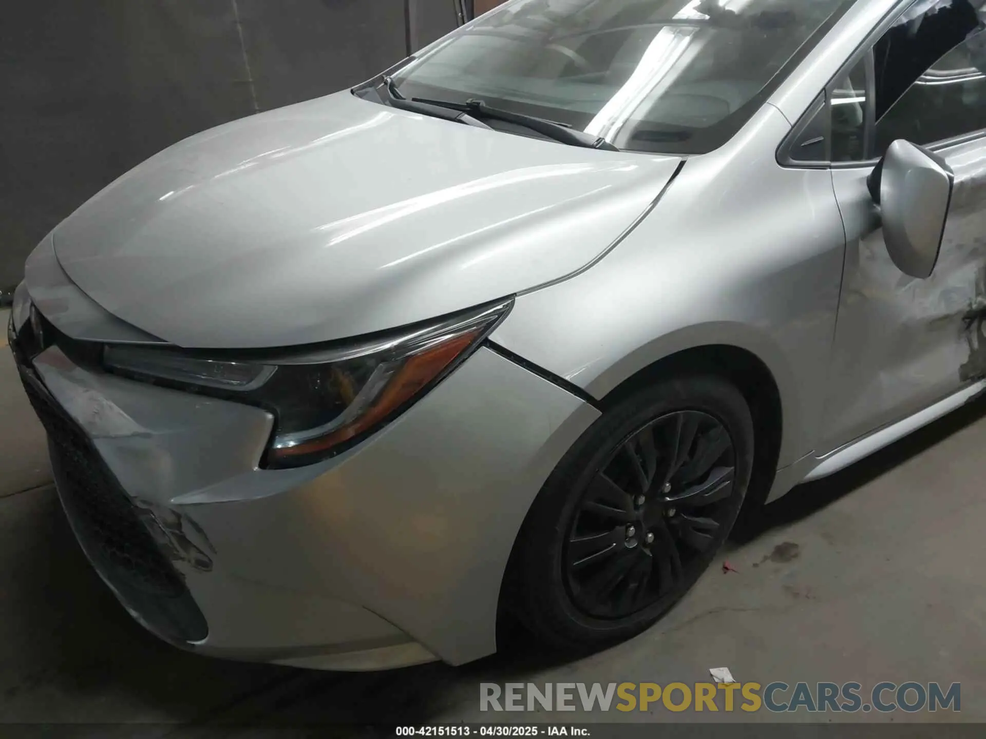 6 Photograph of a damaged car JTDEPRAE4LJ066954 TOYOTA COROLLA 2020