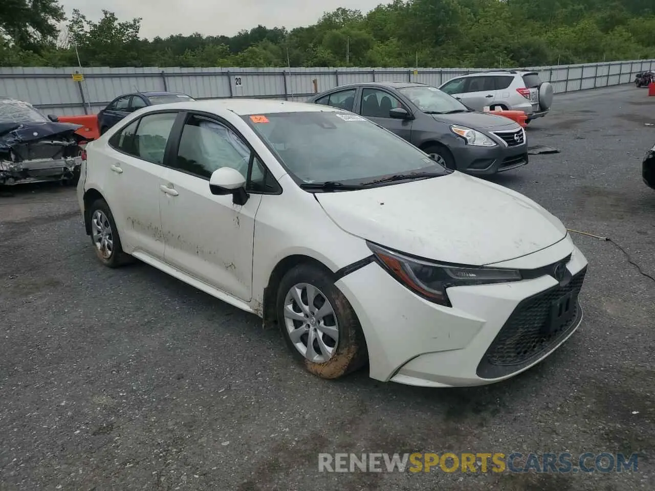 4 Фотография поврежденного автомобиля JTDEPRAE4LJ067960 TOYOTA COROLLA 2020