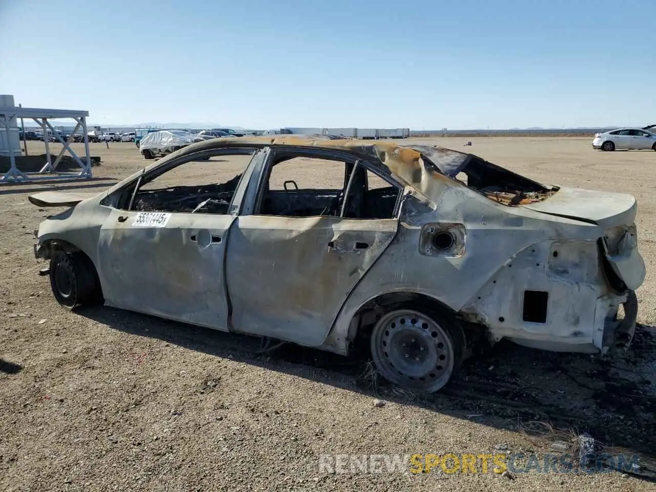 2 Фотография поврежденного автомобиля JTDEPRAE4LJ068784 TOYOTA COROLLA 2020