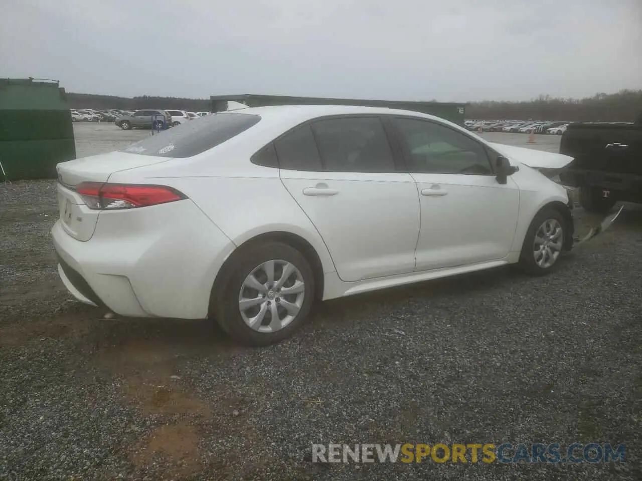 3 Фотография поврежденного автомобиля JTDEPRAE4LJ074472 TOYOTA COROLLA 2020