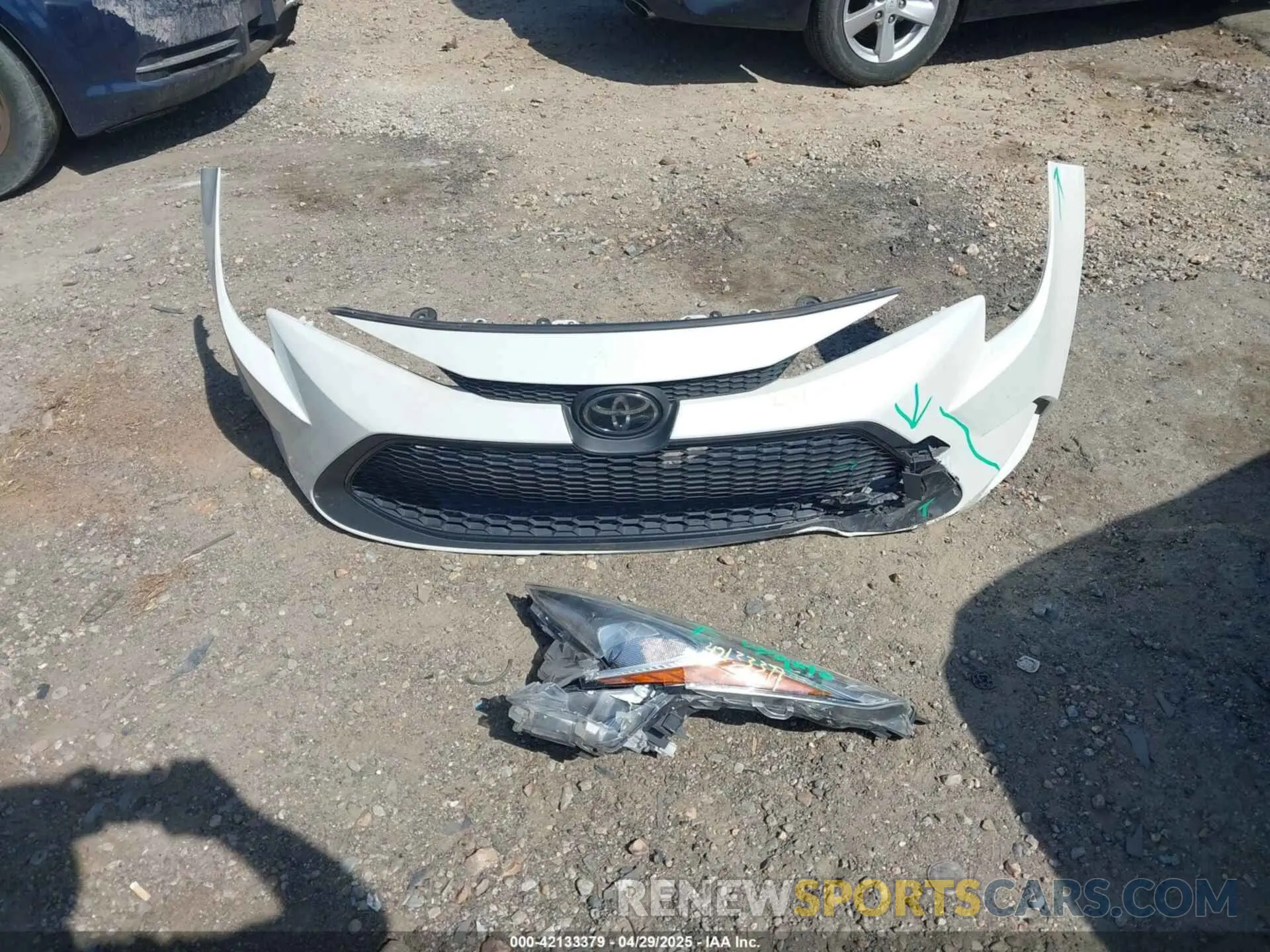 12 Фотография поврежденного автомобиля JTDEPRAE4LJ075914 TOYOTA COROLLA 2020