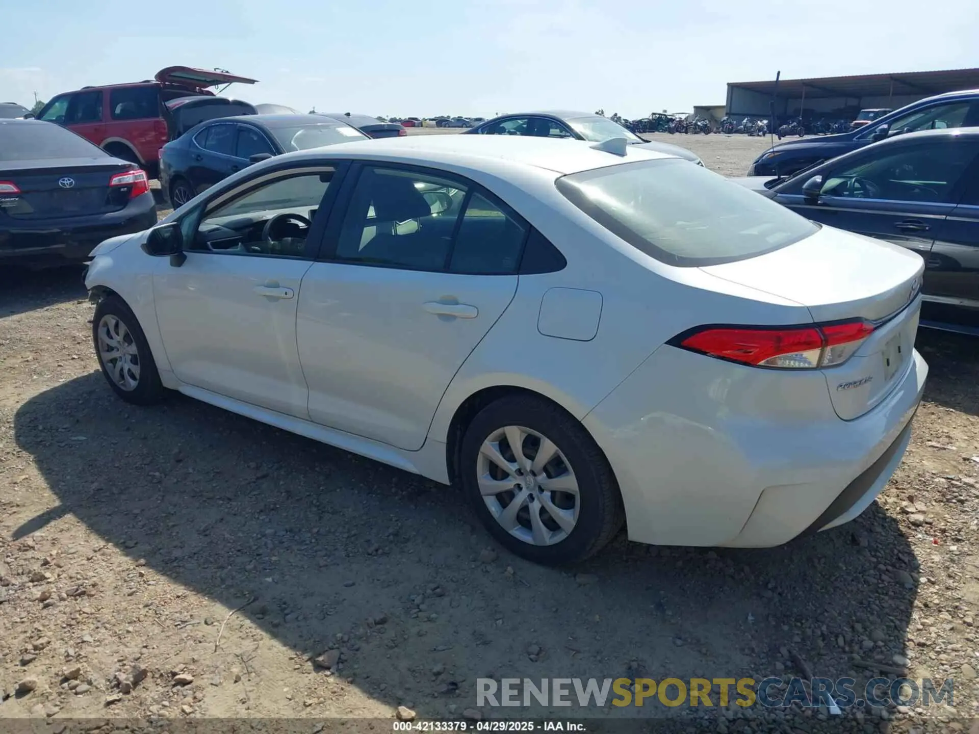 3 Фотография поврежденного автомобиля JTDEPRAE4LJ075914 TOYOTA COROLLA 2020
