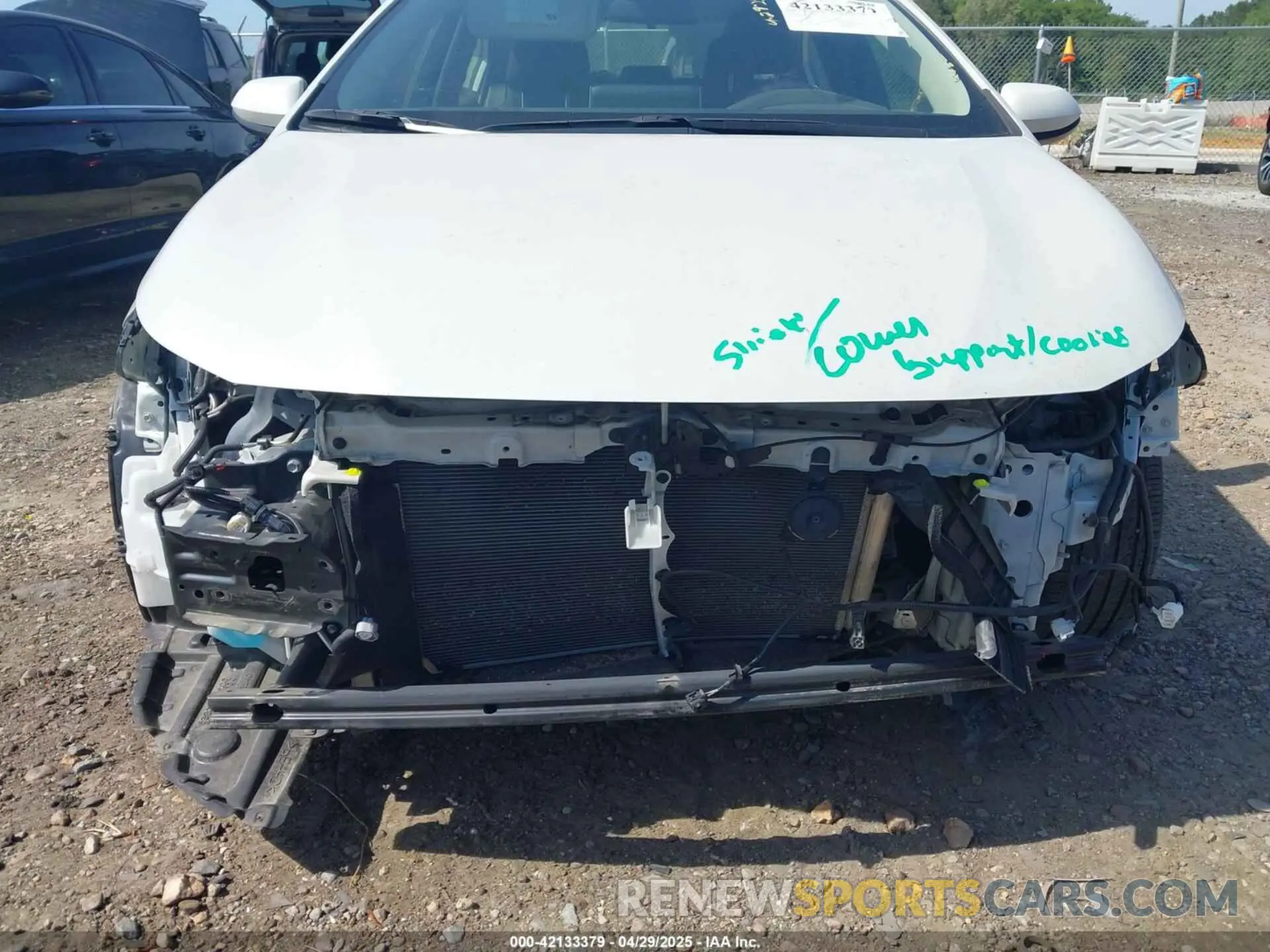 6 Фотография поврежденного автомобиля JTDEPRAE4LJ075914 TOYOTA COROLLA 2020