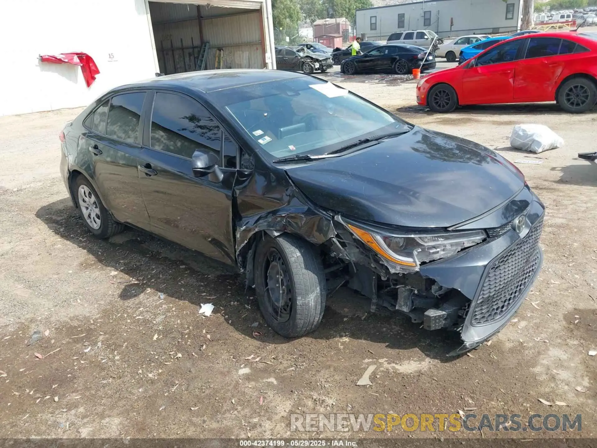 1 Фотография поврежденного автомобиля JTDEPRAE4LJ089506 TOYOTA COROLLA 2020