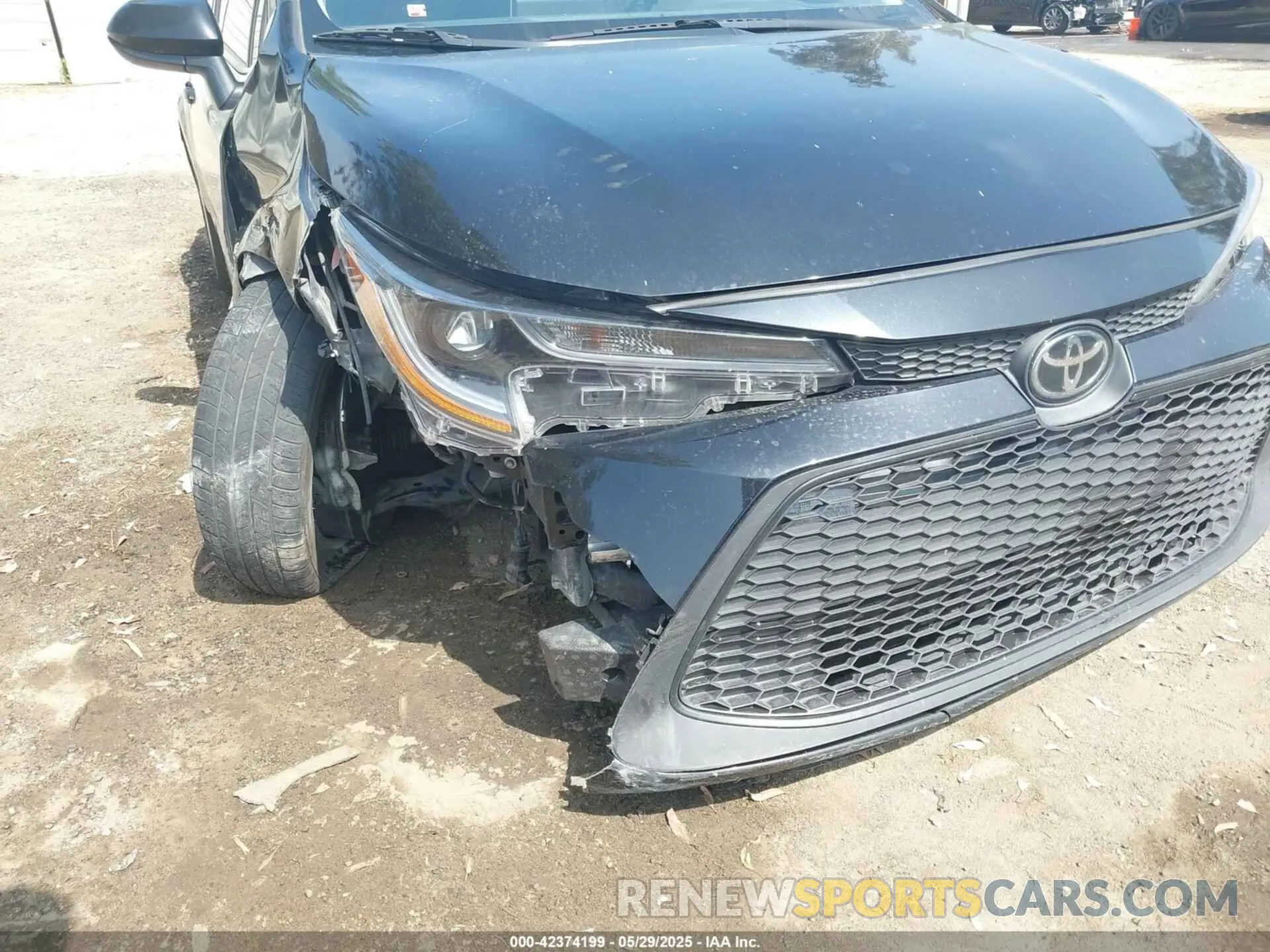 6 Фотография поврежденного автомобиля JTDEPRAE4LJ089506 TOYOTA COROLLA 2020