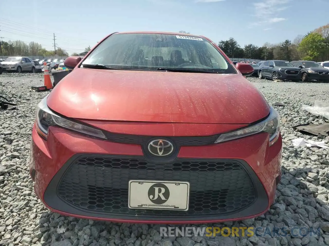 5 Photograph of a damaged car JTDEPRAE4LJ090915 TOYOTA COROLLA 2020
