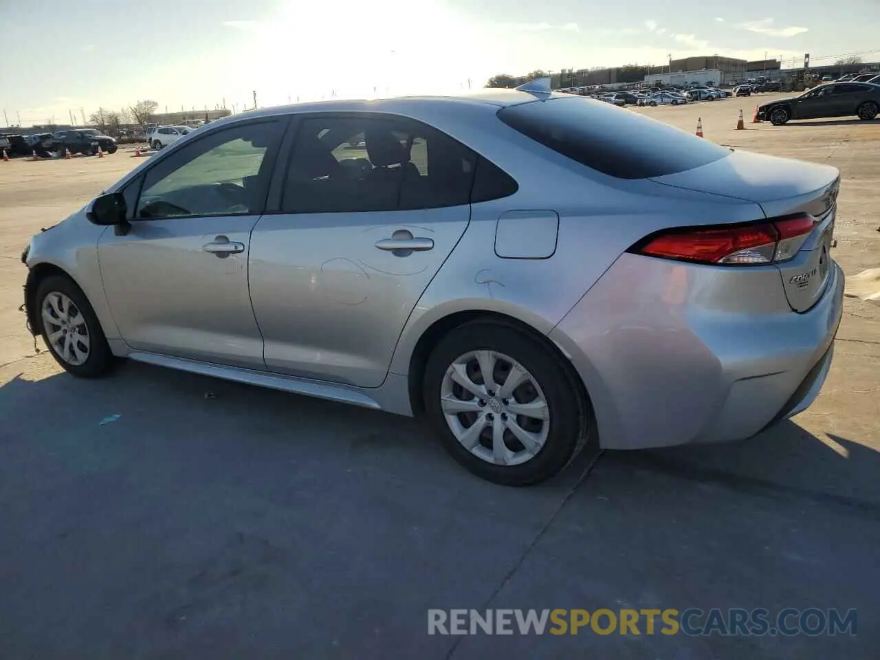 2 Photograph of a damaged car JTDEPRAE4LJ091157 TOYOTA COROLLA 2020