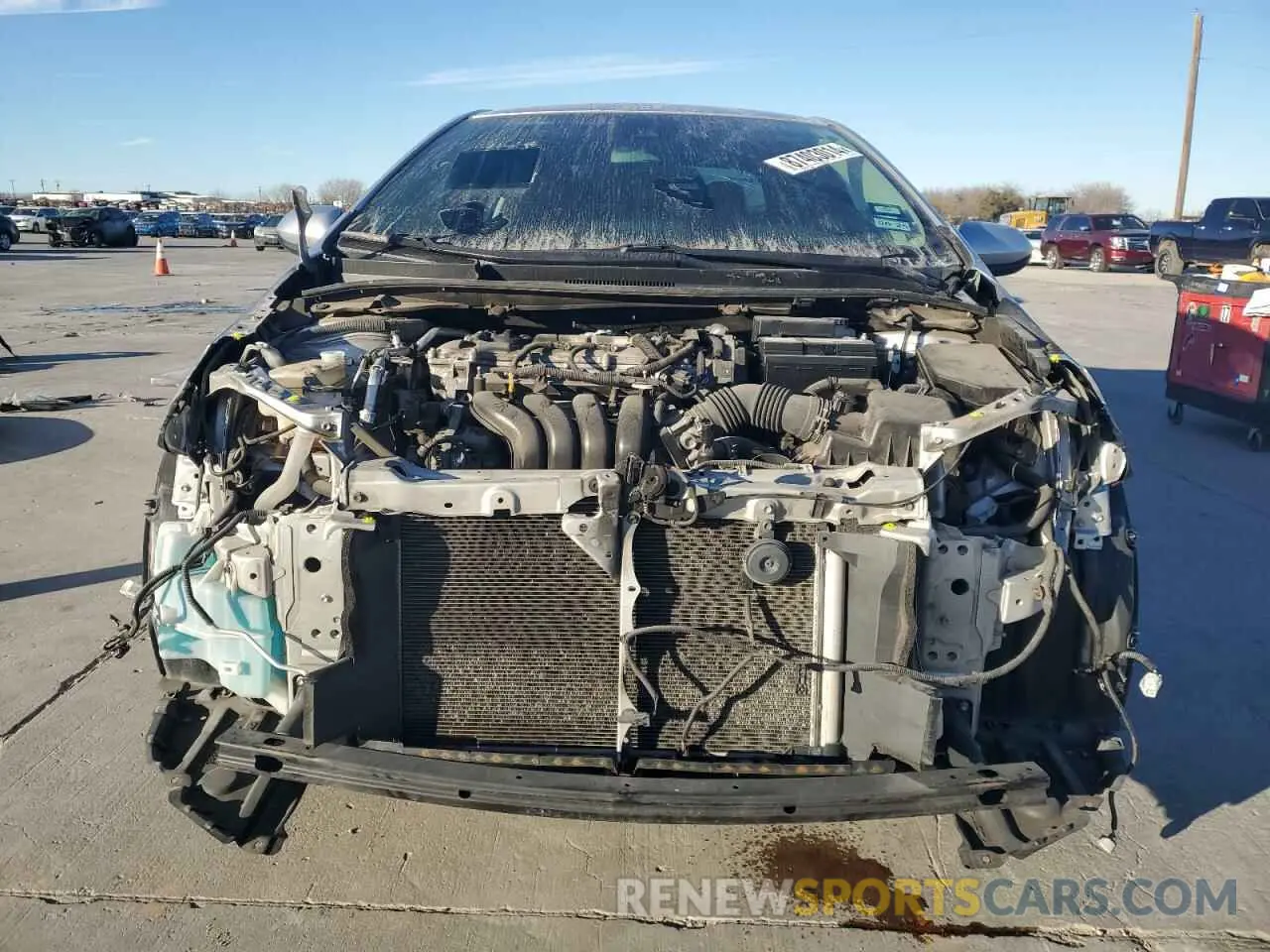 5 Photograph of a damaged car JTDEPRAE4LJ091157 TOYOTA COROLLA 2020