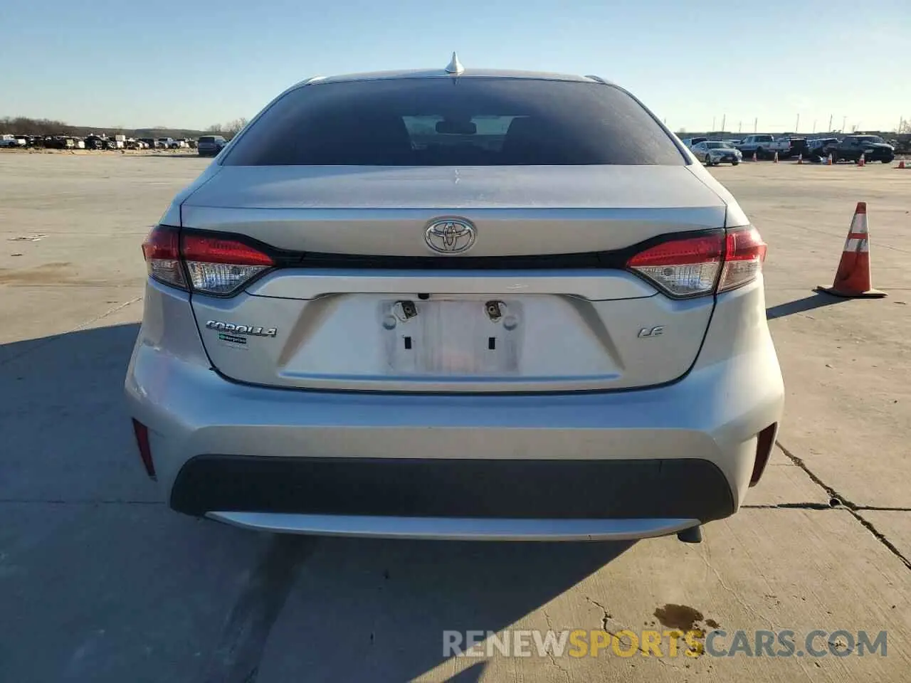 6 Photograph of a damaged car JTDEPRAE4LJ091157 TOYOTA COROLLA 2020