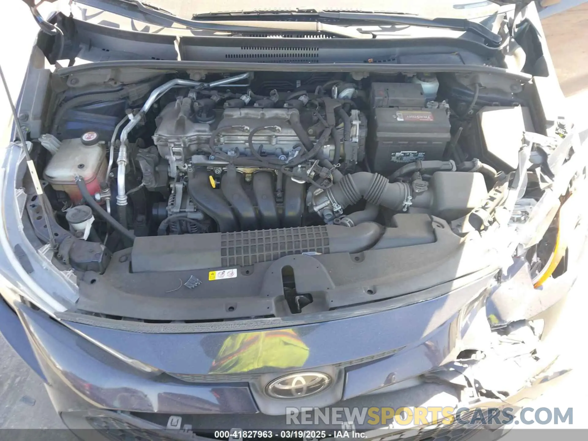 10 Фотография поврежденного автомобиля JTDEPRAE4LJ093104 TOYOTA COROLLA 2020