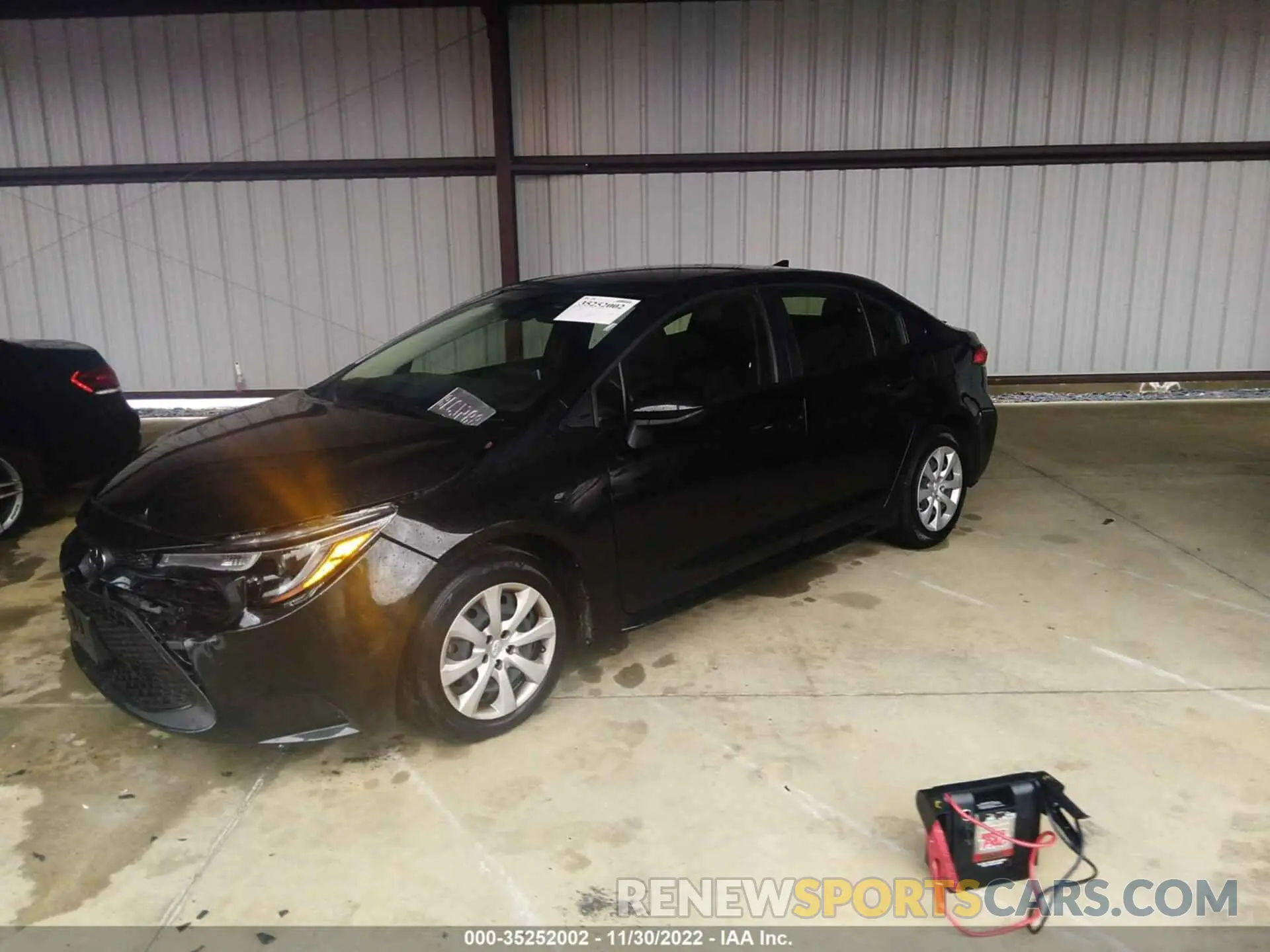 2 Photograph of a damaged car JTDEPRAE4LJ094768 TOYOTA COROLLA 2020