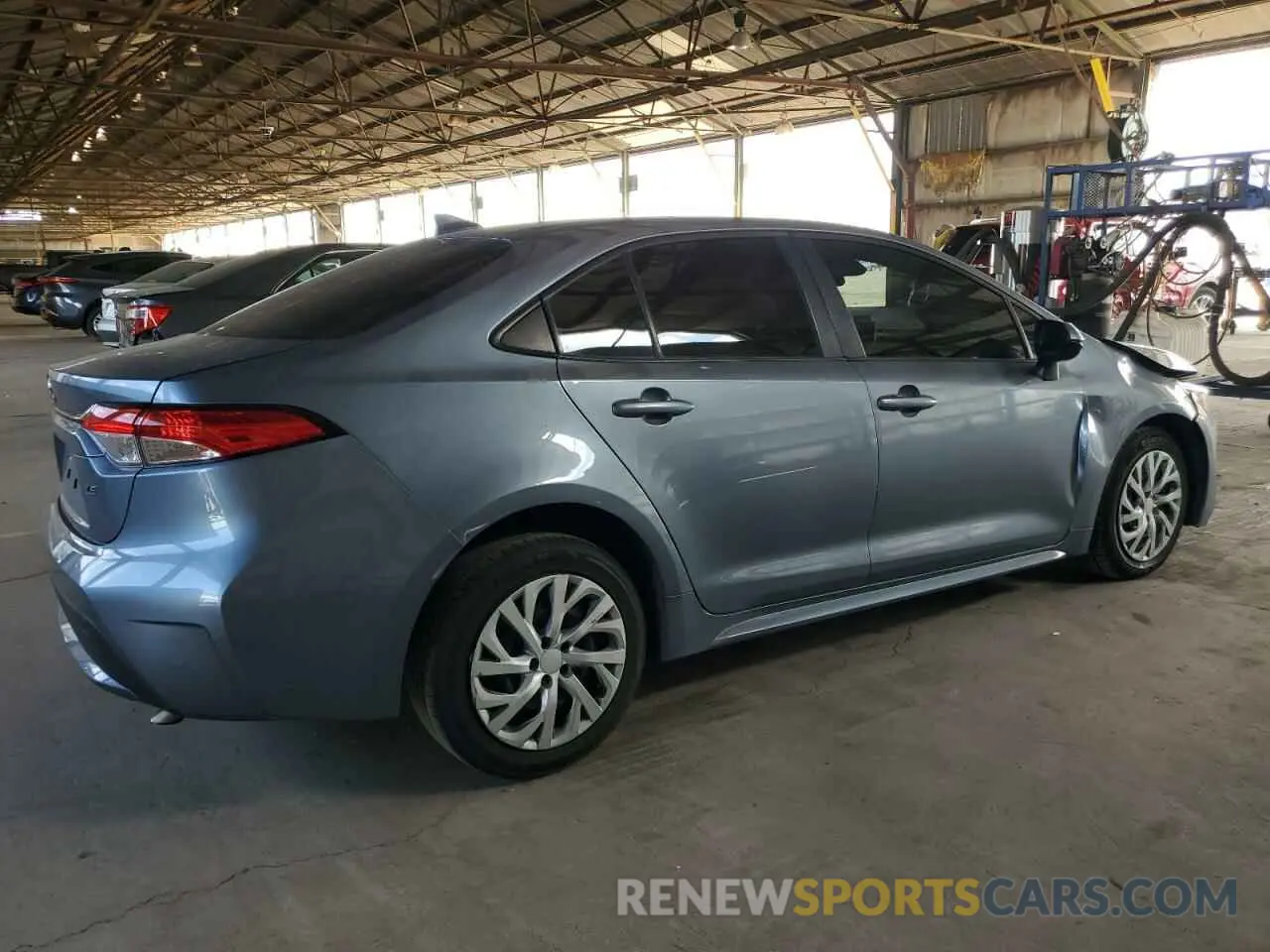 3 Фотография поврежденного автомобиля JTDEPRAE4LJ095645 TOYOTA COROLLA 2020