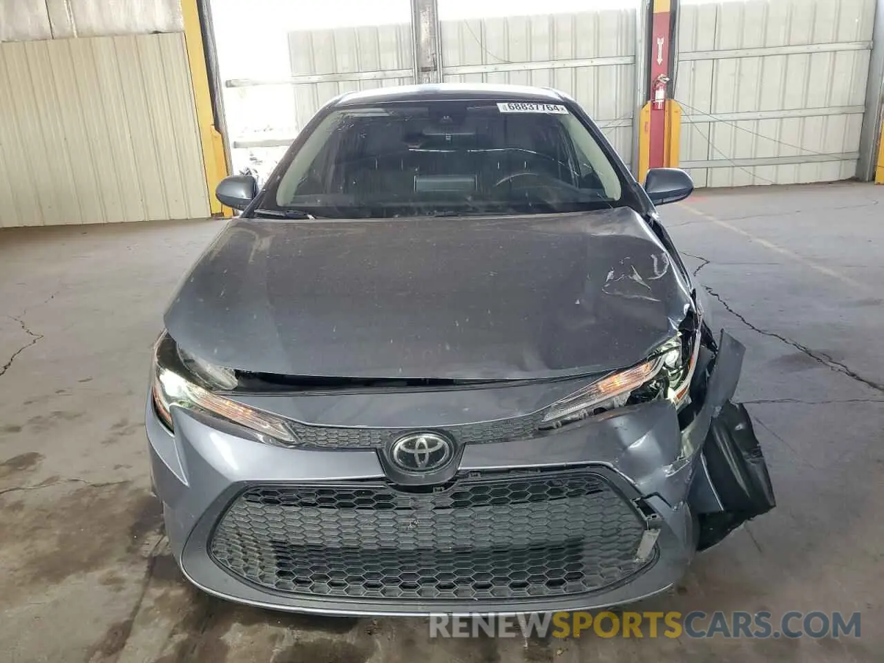 5 Фотография поврежденного автомобиля JTDEPRAE4LJ095645 TOYOTA COROLLA 2020