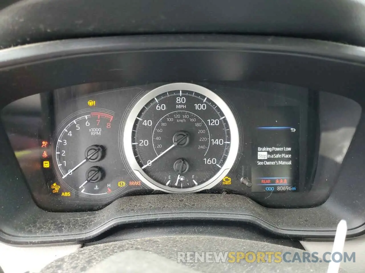 9 Фотография поврежденного автомобиля JTDEPRAE4LJ096424 TOYOTA COROLLA 2020