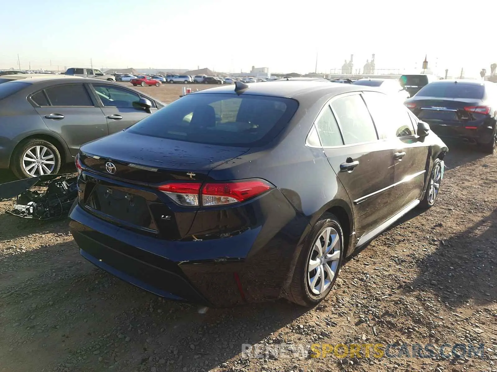 4 Photograph of a damaged car JTDEPRAE4LJ102254 TOYOTA COROLLA 2020