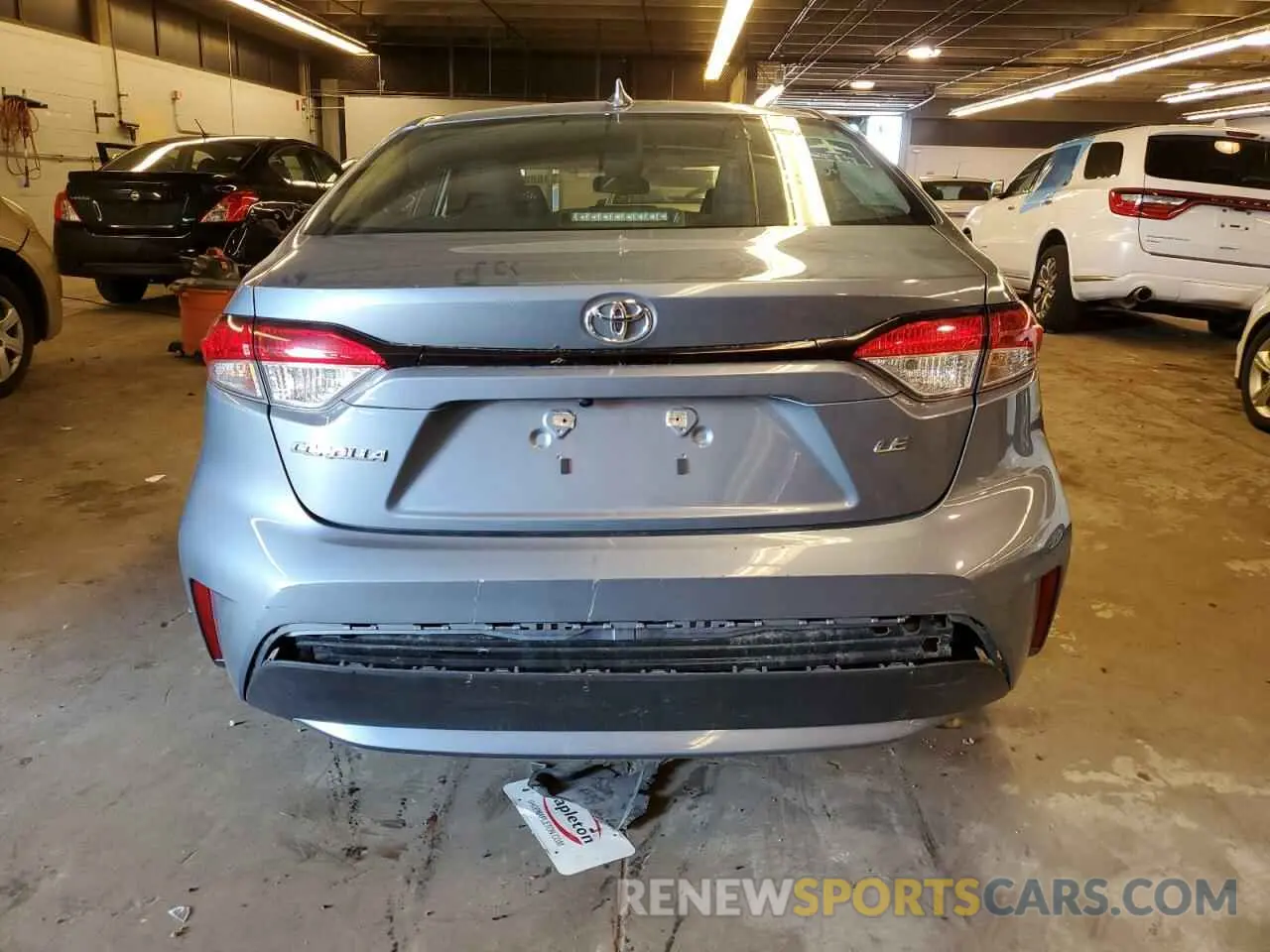 6 Photograph of a damaged car JTDEPRAE4LJ103422 TOYOTA COROLLA 2020