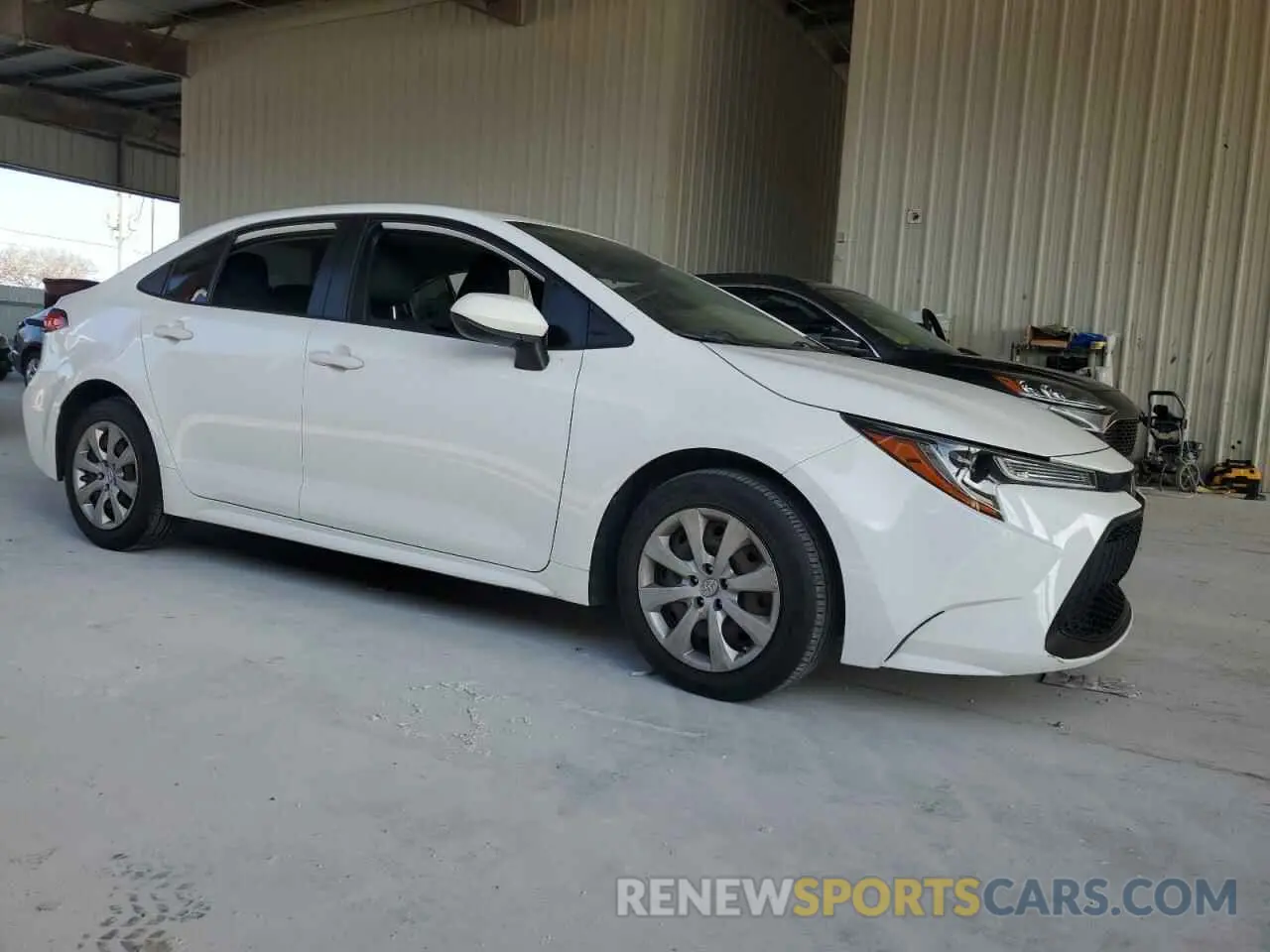4 Photograph of a damaged car JTDEPRAE4LJ116249 TOYOTA COROLLA 2020