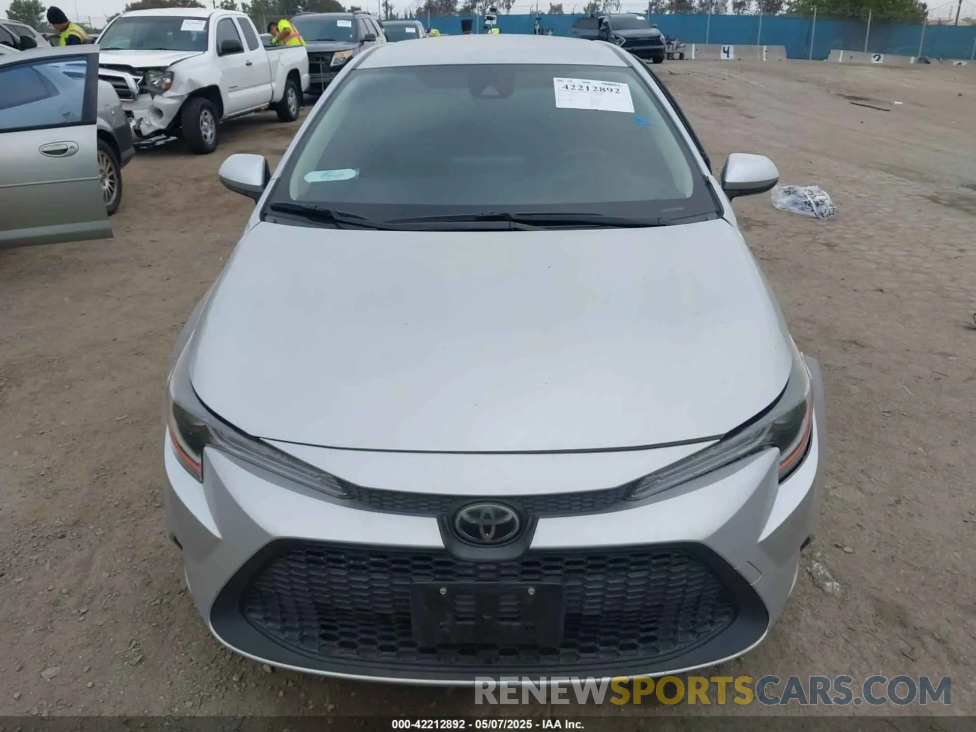12 Photograph of a damaged car JTDEPRAE5LJ006777 TOYOTA COROLLA 2020