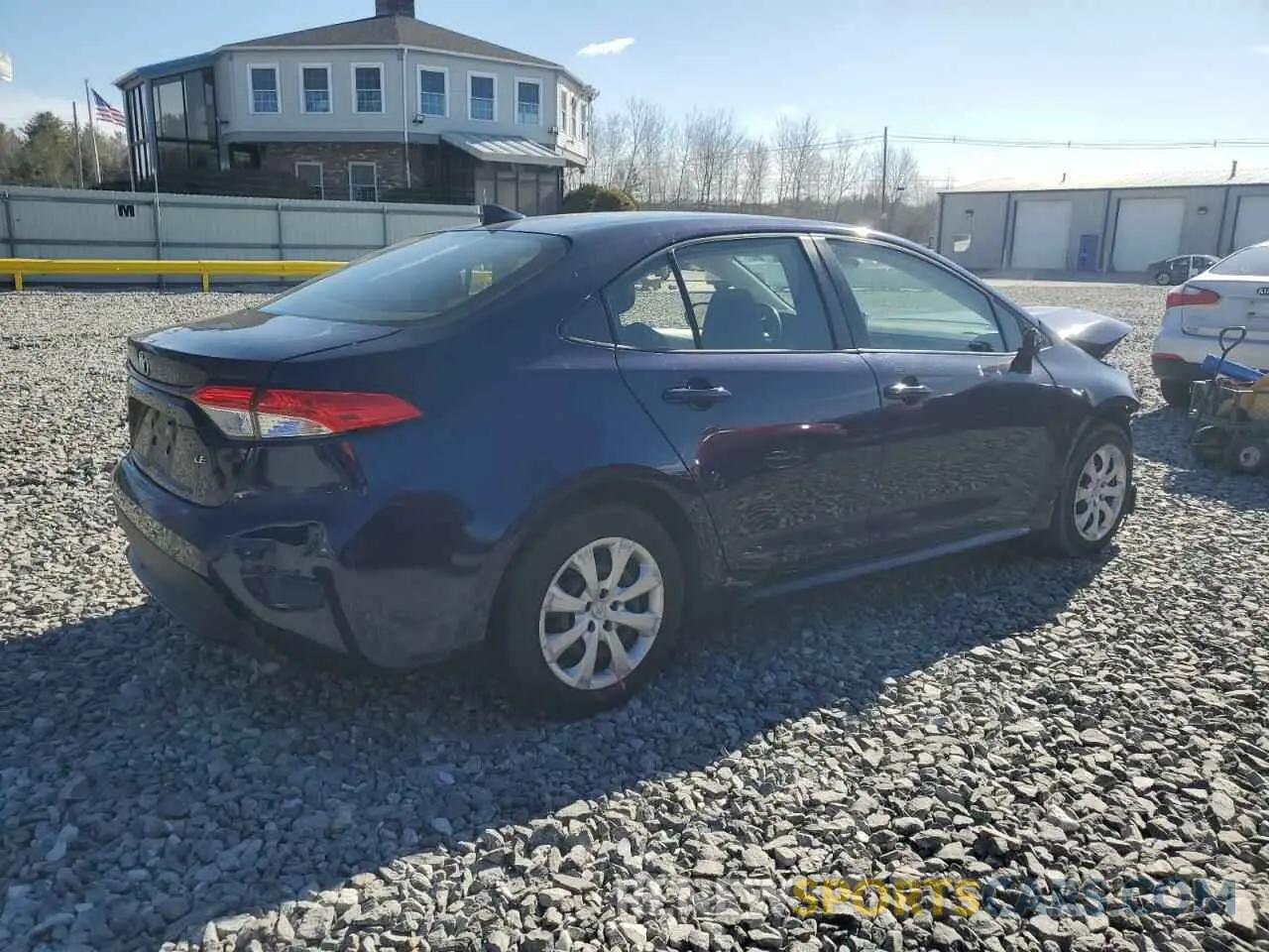 3 Фотография поврежденного автомобиля JTDEPRAE5LJ007086 TOYOTA COROLLA 2020