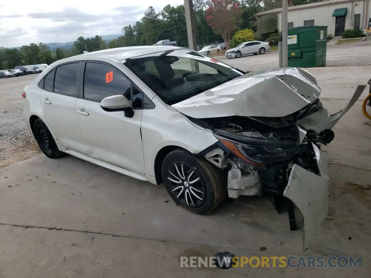 4 Фотография поврежденного автомобиля JTDEPRAE5LJ007279 TOYOTA COROLLA 2020