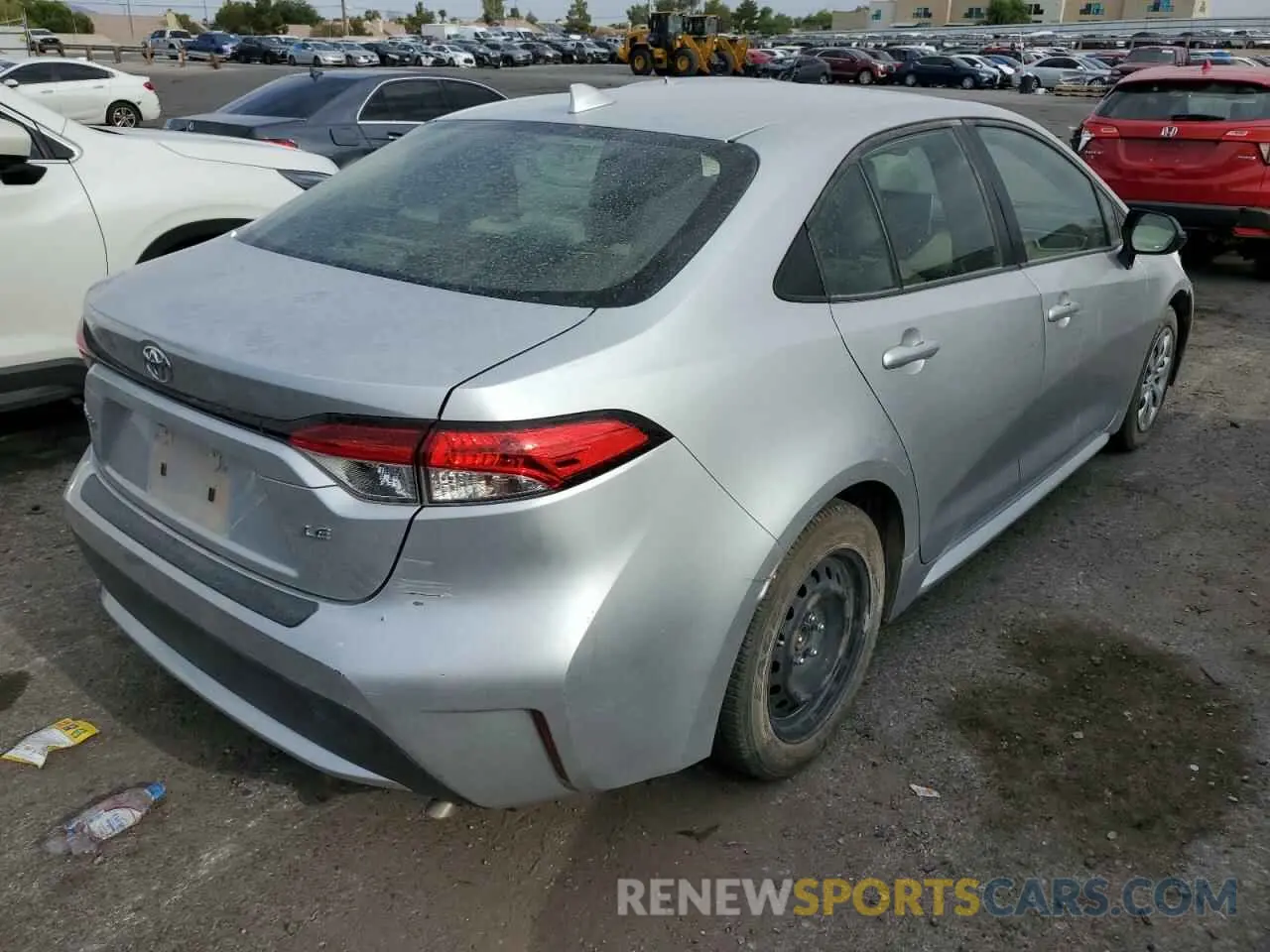 3 Фотография поврежденного автомобиля JTDEPRAE5LJ014054 TOYOTA COROLLA 2020