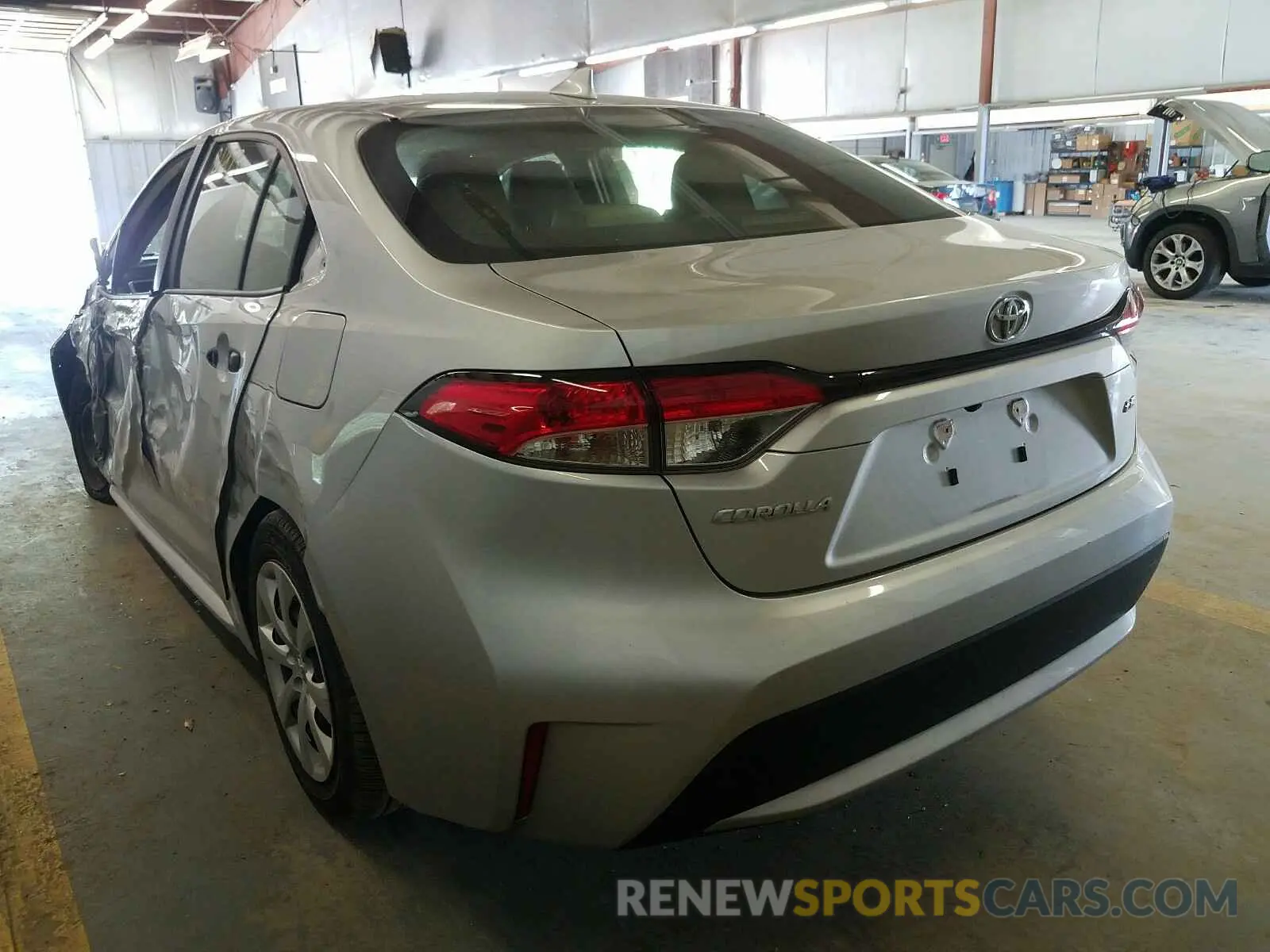 3 Photograph of a damaged car JTDEPRAE5LJ018069 TOYOTA COROLLA 2020