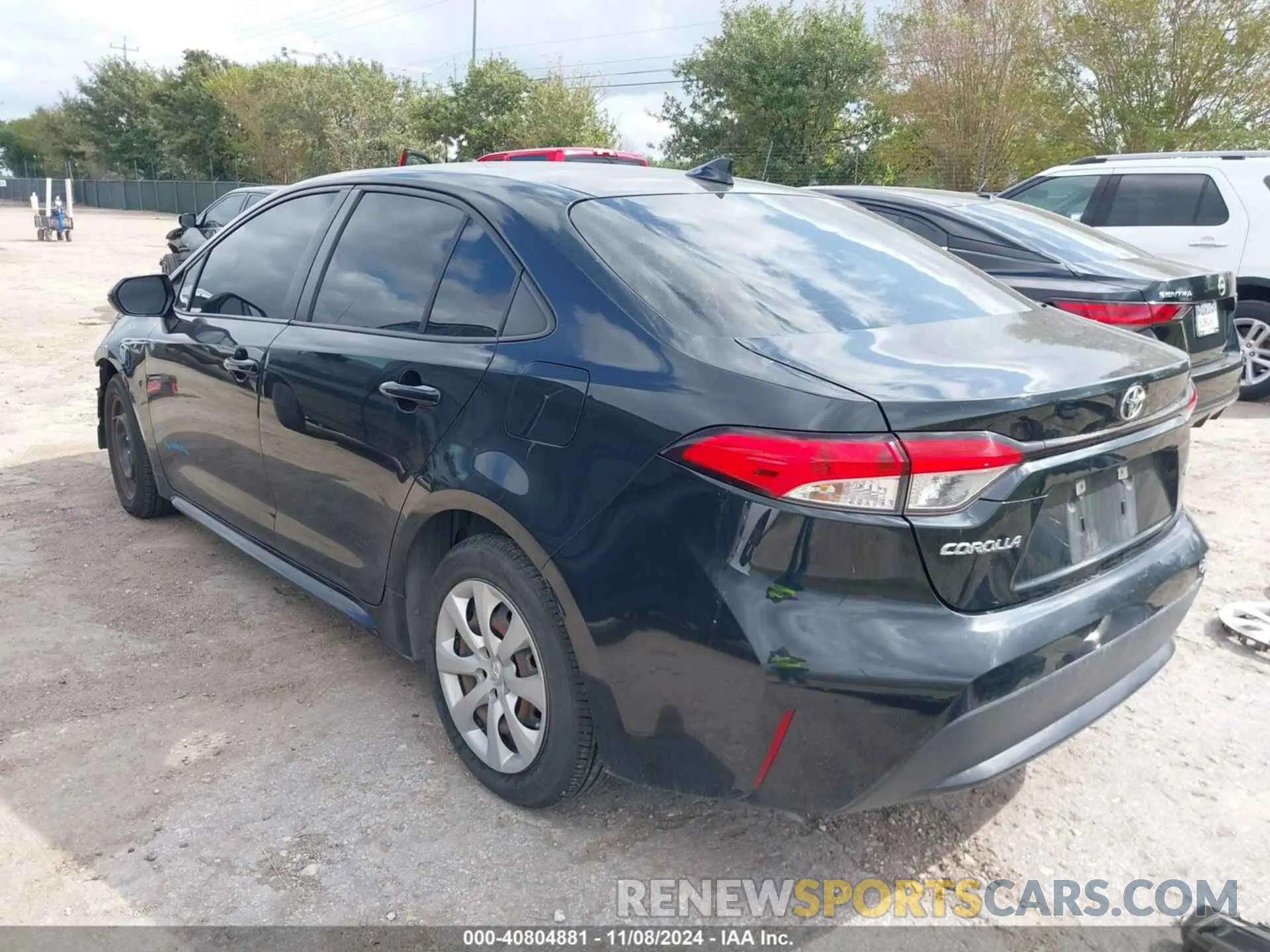 3 Photograph of a damaged car JTDEPRAE5LJ021568 TOYOTA COROLLA 2020
