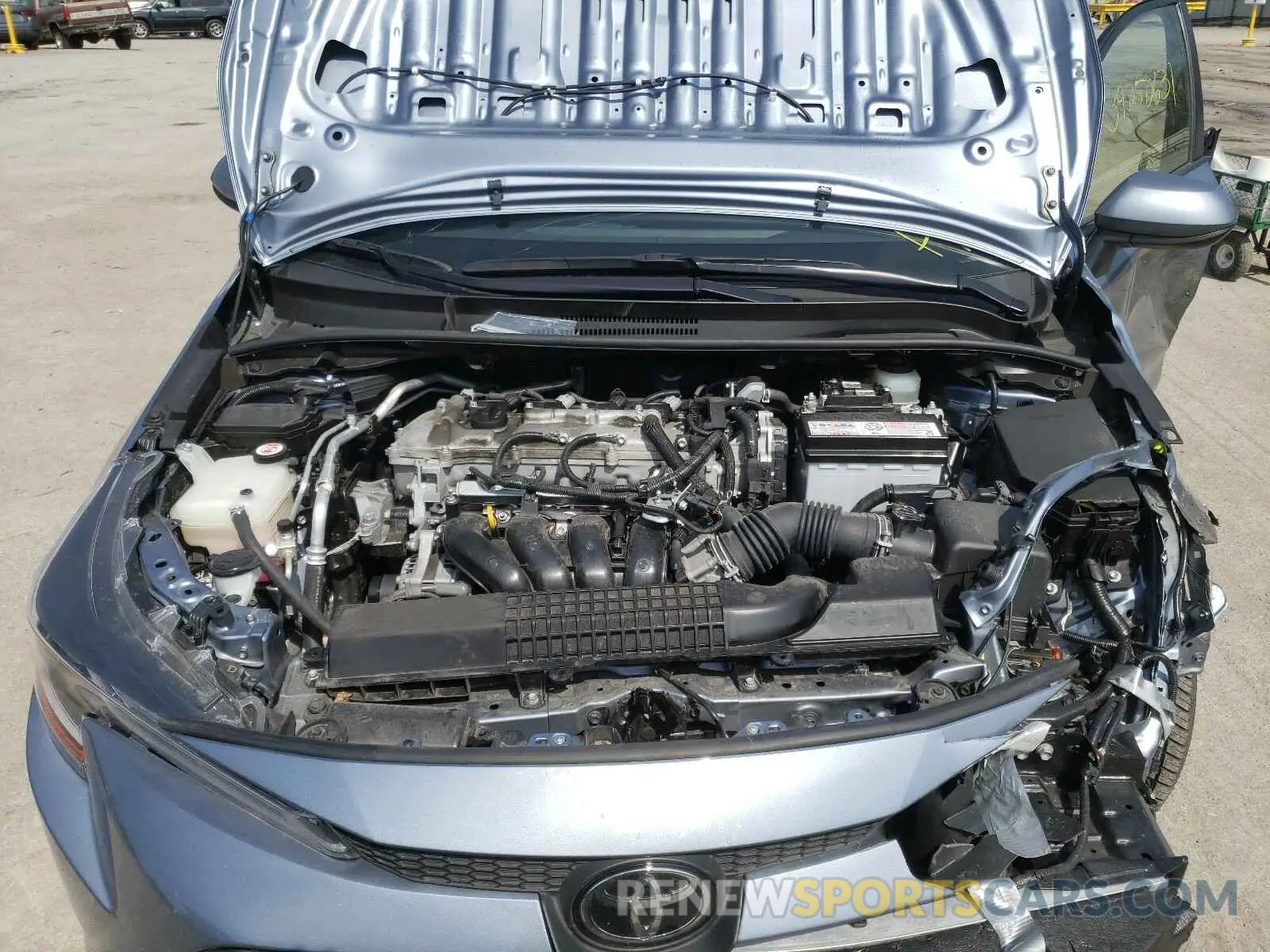 7 Photograph of a damaged car JTDEPRAE5LJ025331 TOYOTA COROLLA 2020