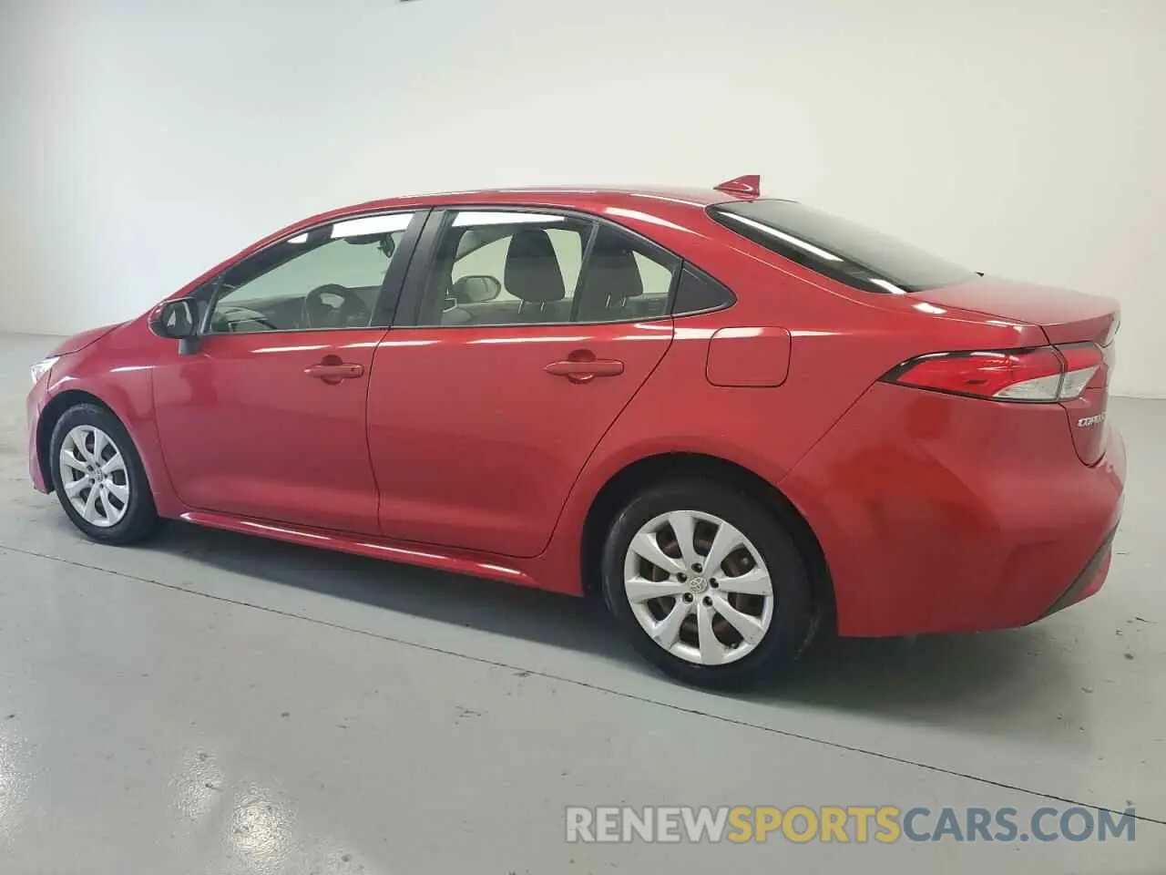 2 Photograph of a damaged car JTDEPRAE5LJ026043 TOYOTA COROLLA 2020