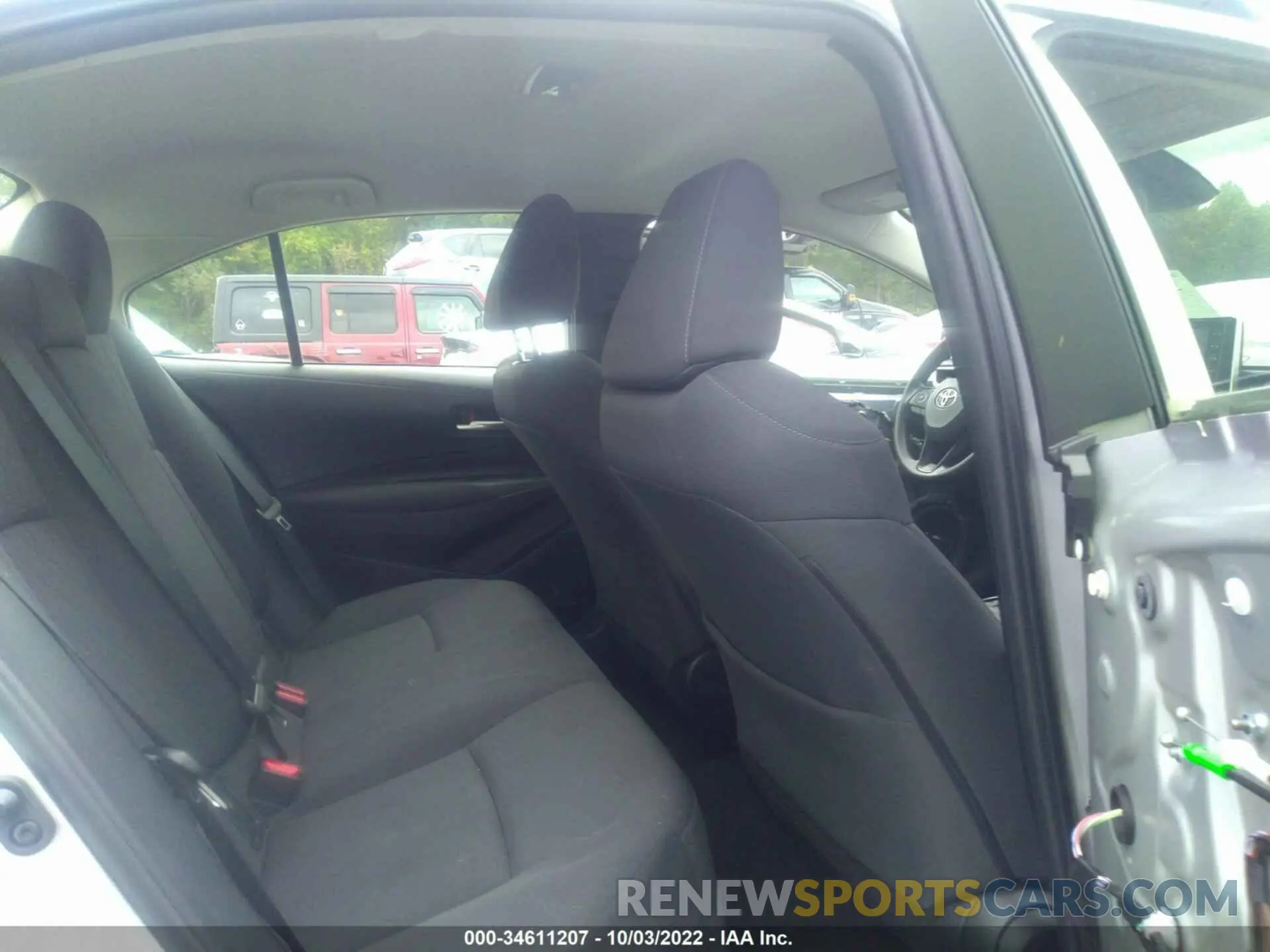 8 Фотография поврежденного автомобиля JTDEPRAE5LJ031064 TOYOTA COROLLA 2020