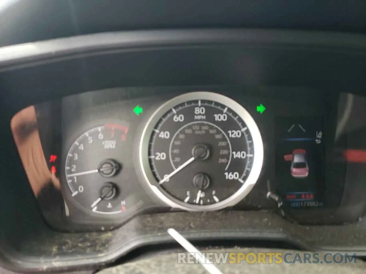 9 Фотография поврежденного автомобиля JTDEPRAE5LJ031355 TOYOTA COROLLA 2020