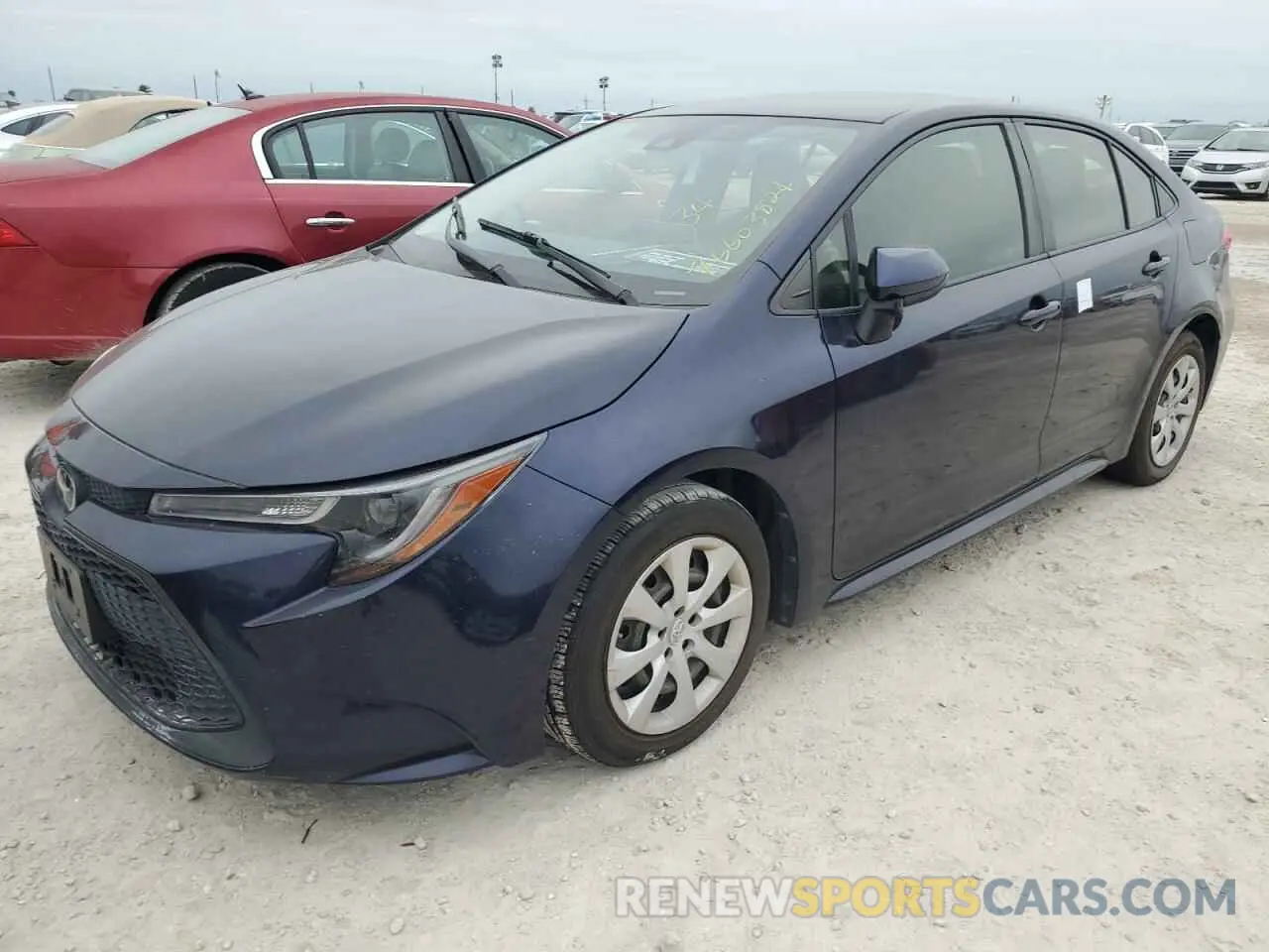 1 Photograph of a damaged car JTDEPRAE5LJ041089 TOYOTA COROLLA 2020