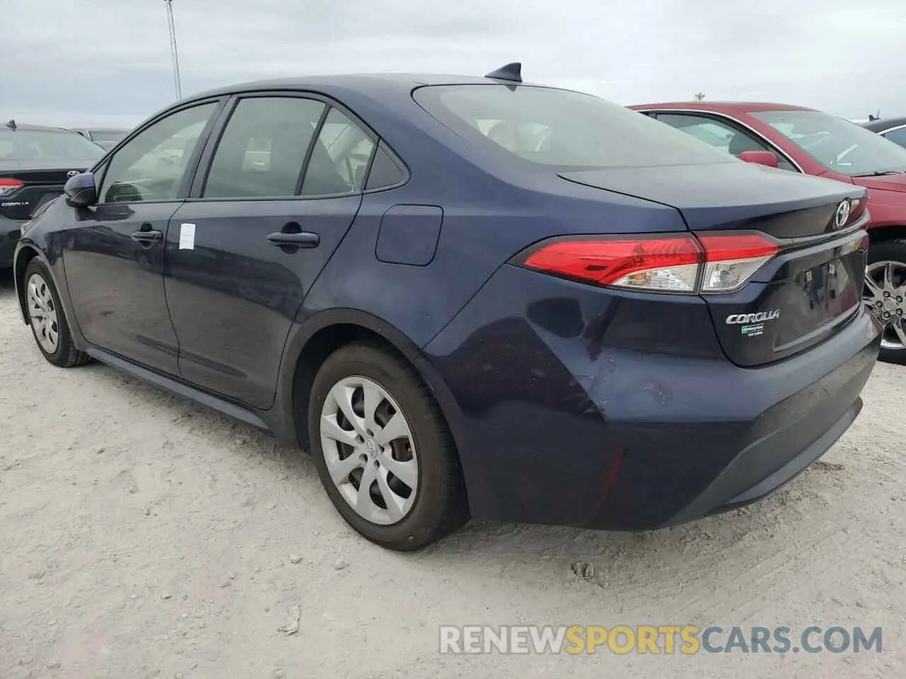 2 Photograph of a damaged car JTDEPRAE5LJ041089 TOYOTA COROLLA 2020