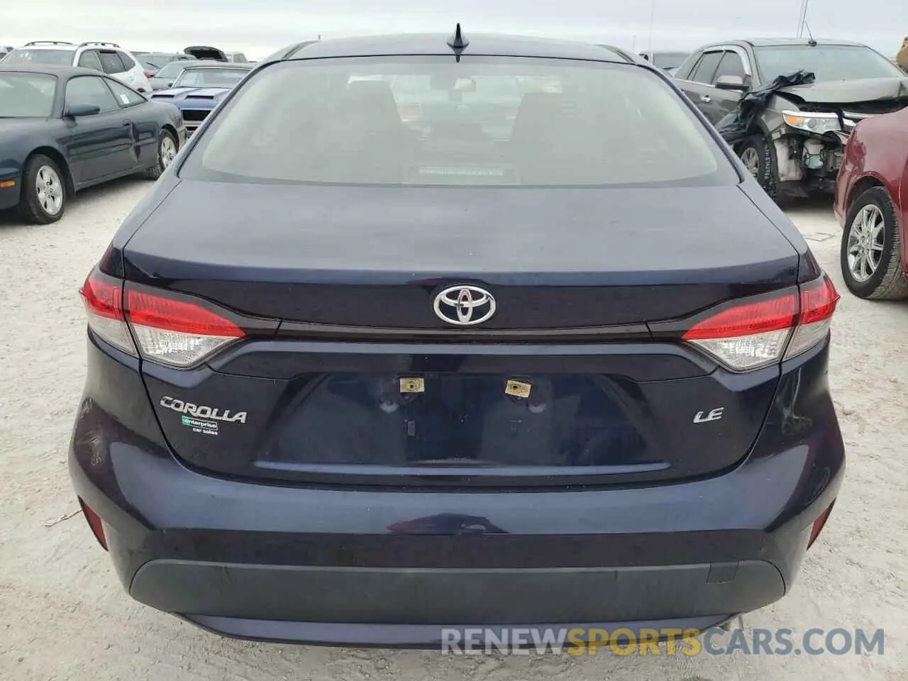 6 Photograph of a damaged car JTDEPRAE5LJ041089 TOYOTA COROLLA 2020